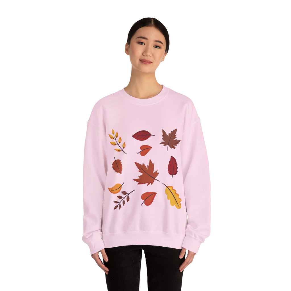 Autumn Leaves Unisex Heavy Blend™ Crewneck Sweatshirt