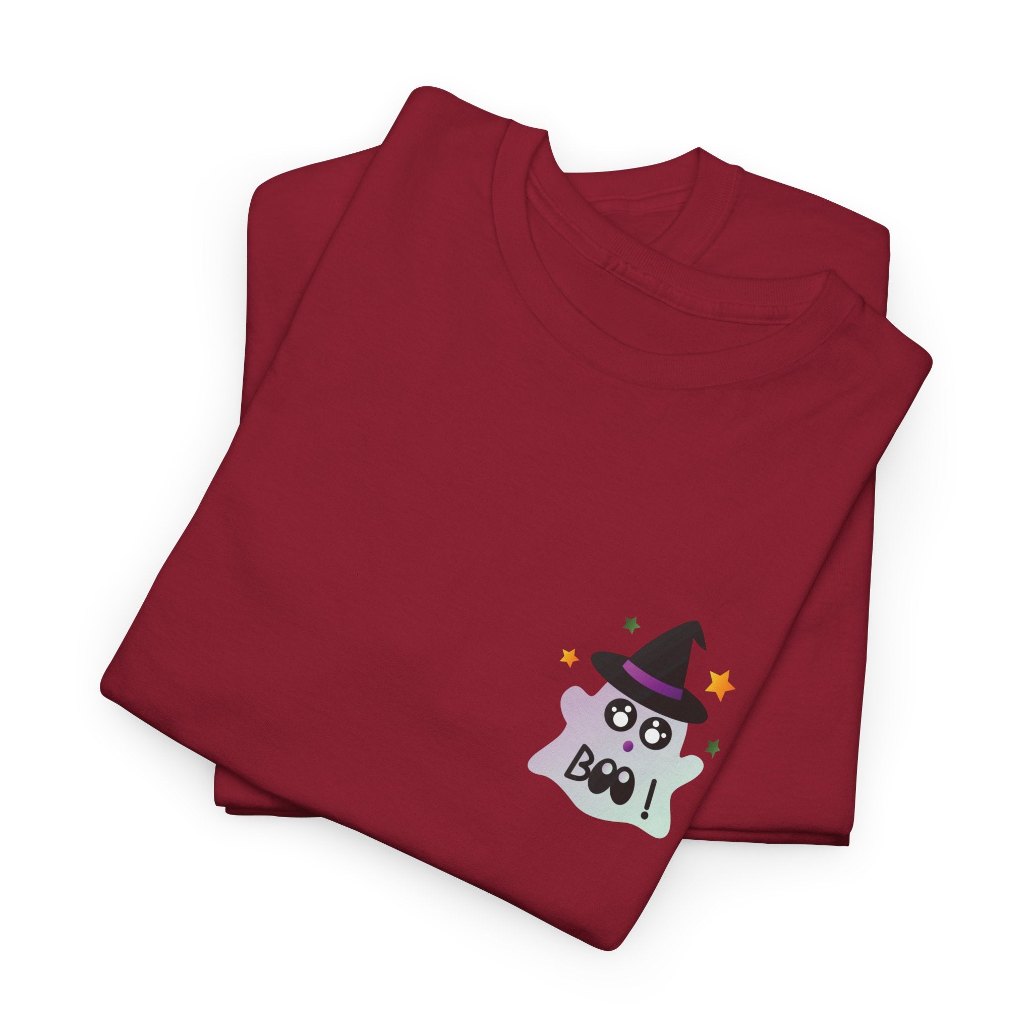 Little Ghost-Witch Unisex Heavy Cotton Tee