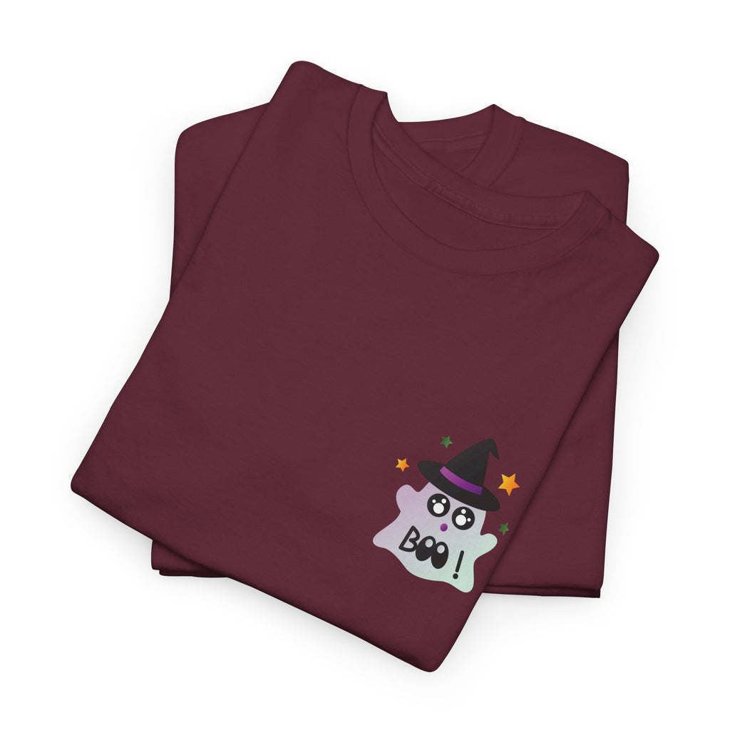 Little Ghost-Witch Unisex Heavy Cotton Tee