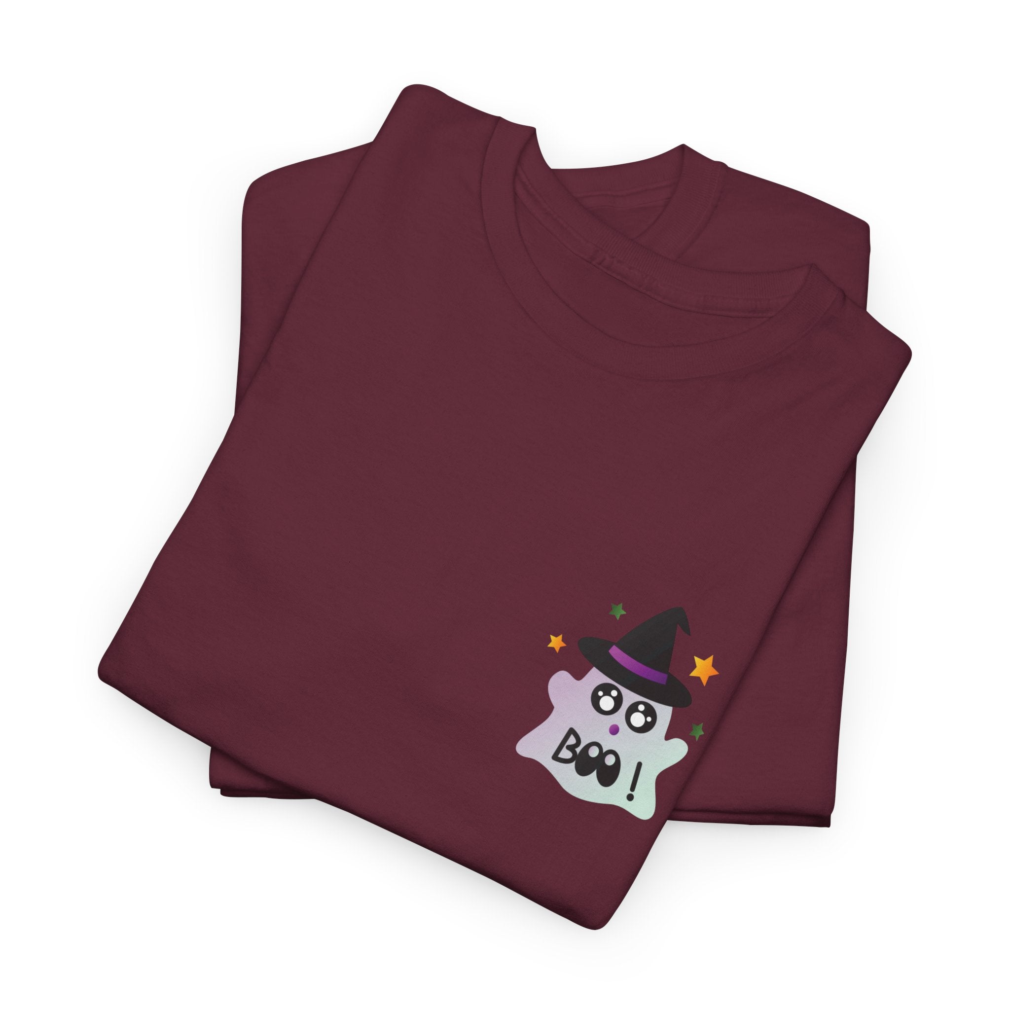 Little Ghost-Witch Unisex Heavy Cotton Tee