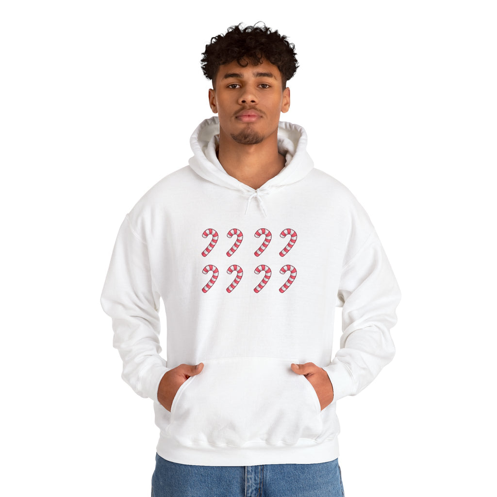 Candy Cane Pattern Hoodie