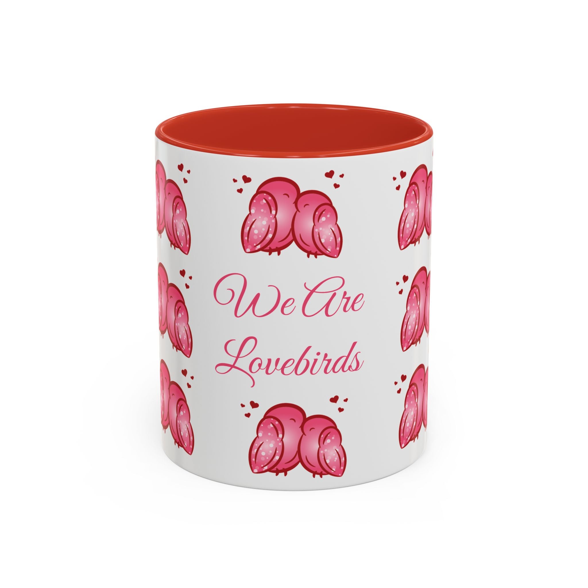 "We Are Lovebirds" Coffee Mug — Romantic Valentine's Cup (11/15oz)