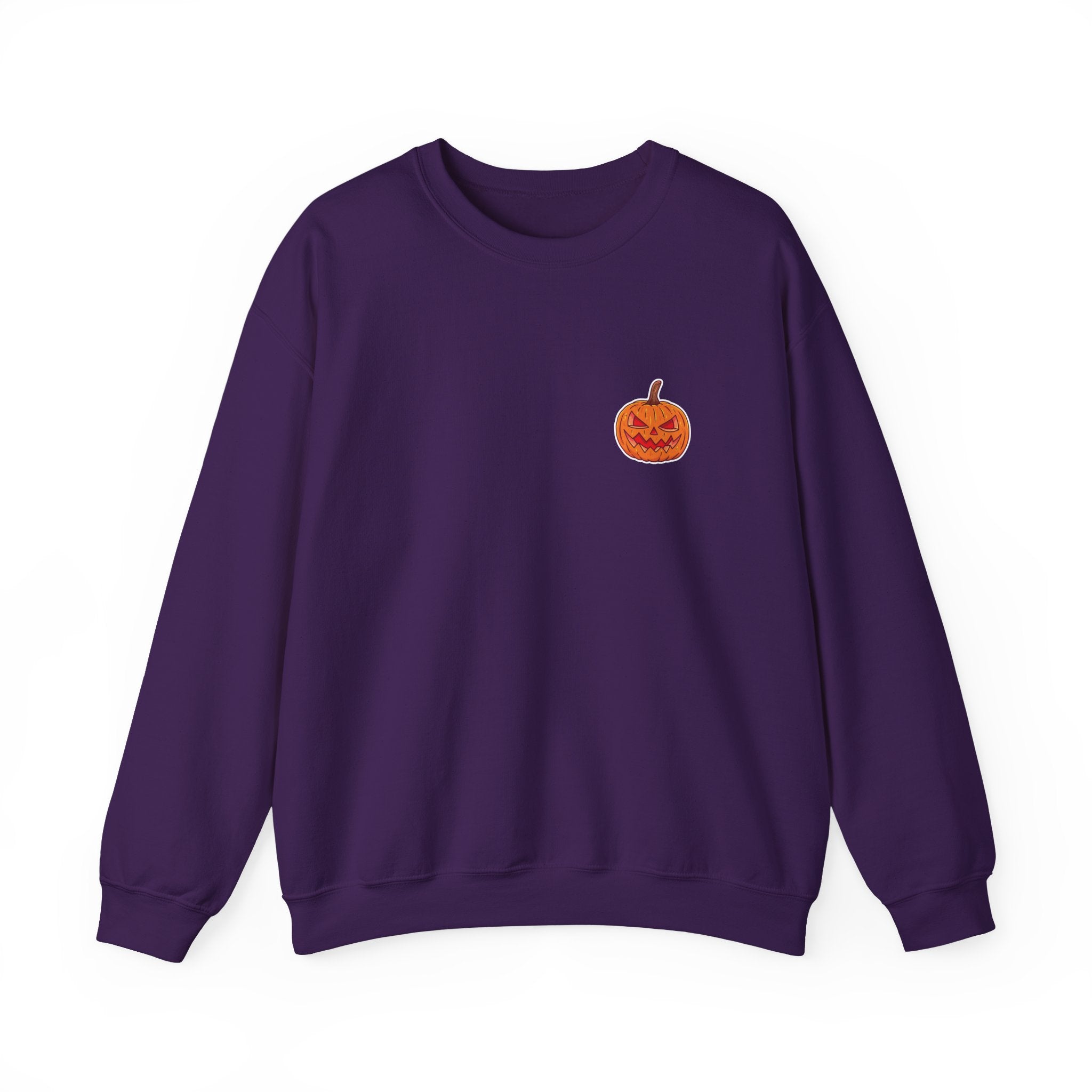 Spooky Pumpkin Unisex Heavy Blend™ Crewneck Sweatshirt