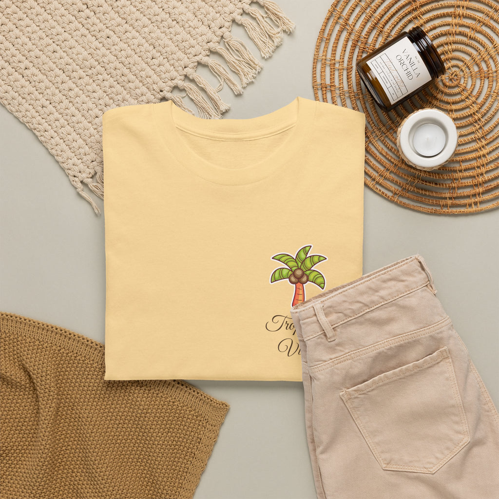 Tropicana Vibes T-Shirt — Tropical Palm Beach Graphic Tee