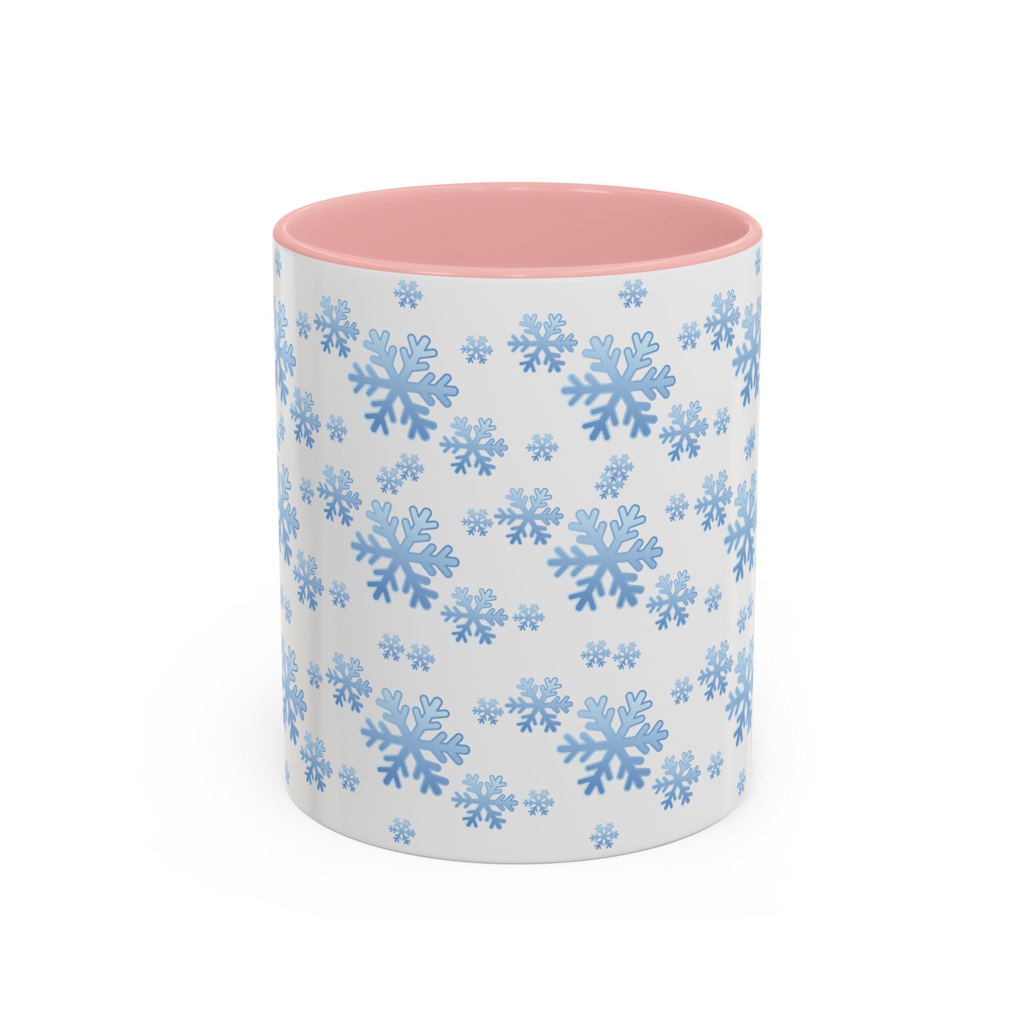 Snowflake Accent Coffee Mug , 11/15oz