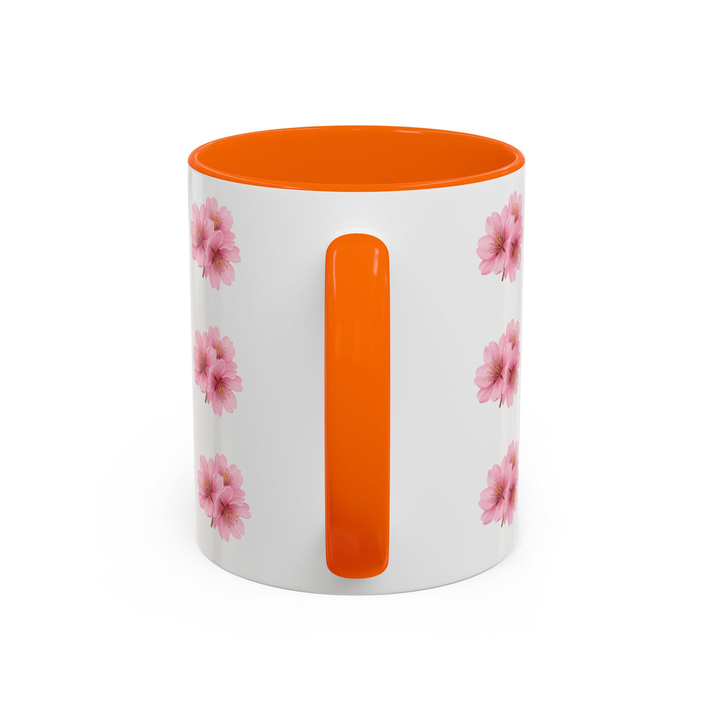 ''Always Blooming'' Pink Floral Coffee Mug — Pink Flower Spring Mug (11/15oz)