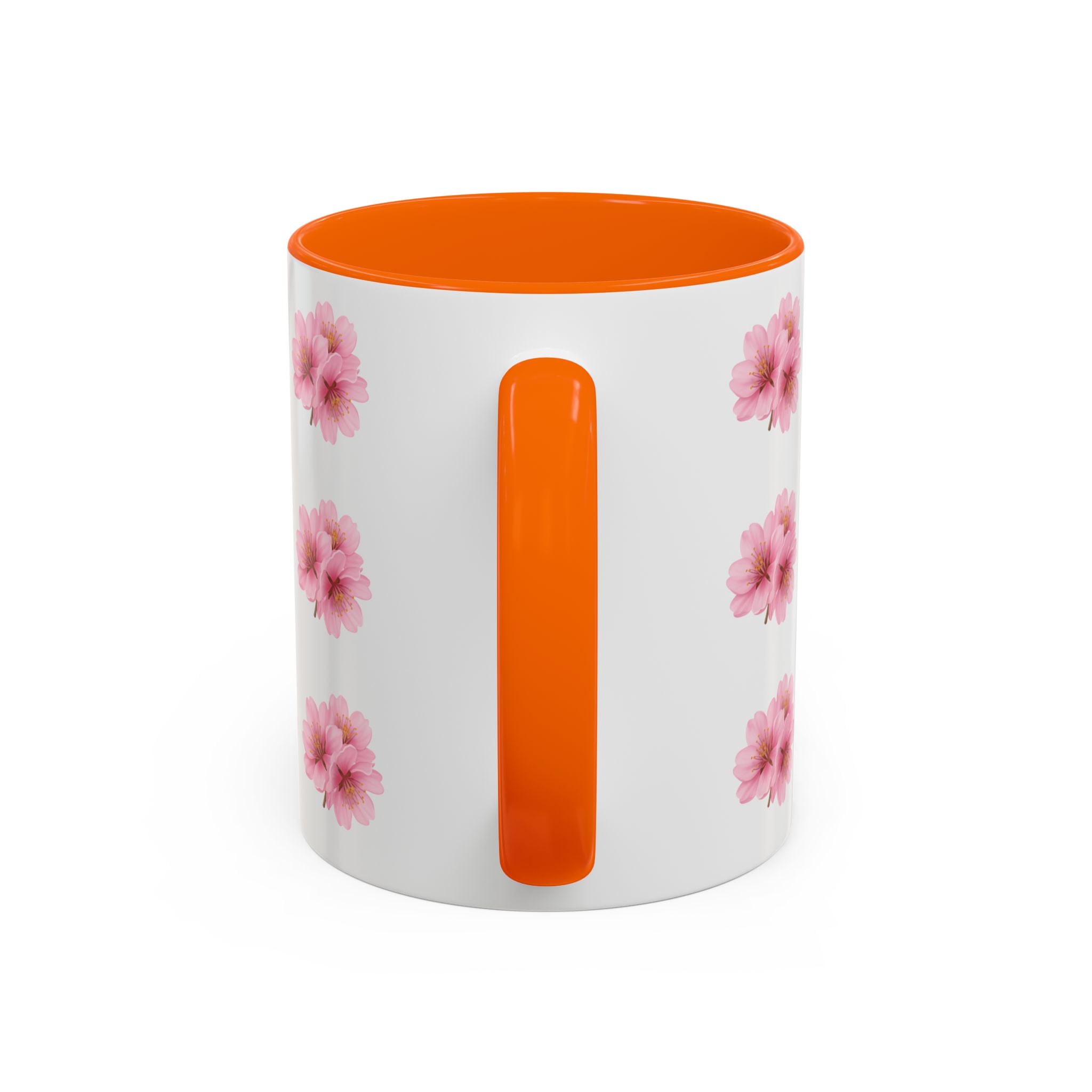 ''Always Blooming'' Pink Floral Coffee Mug — Pink Flower Spring Mug (11/15oz)
