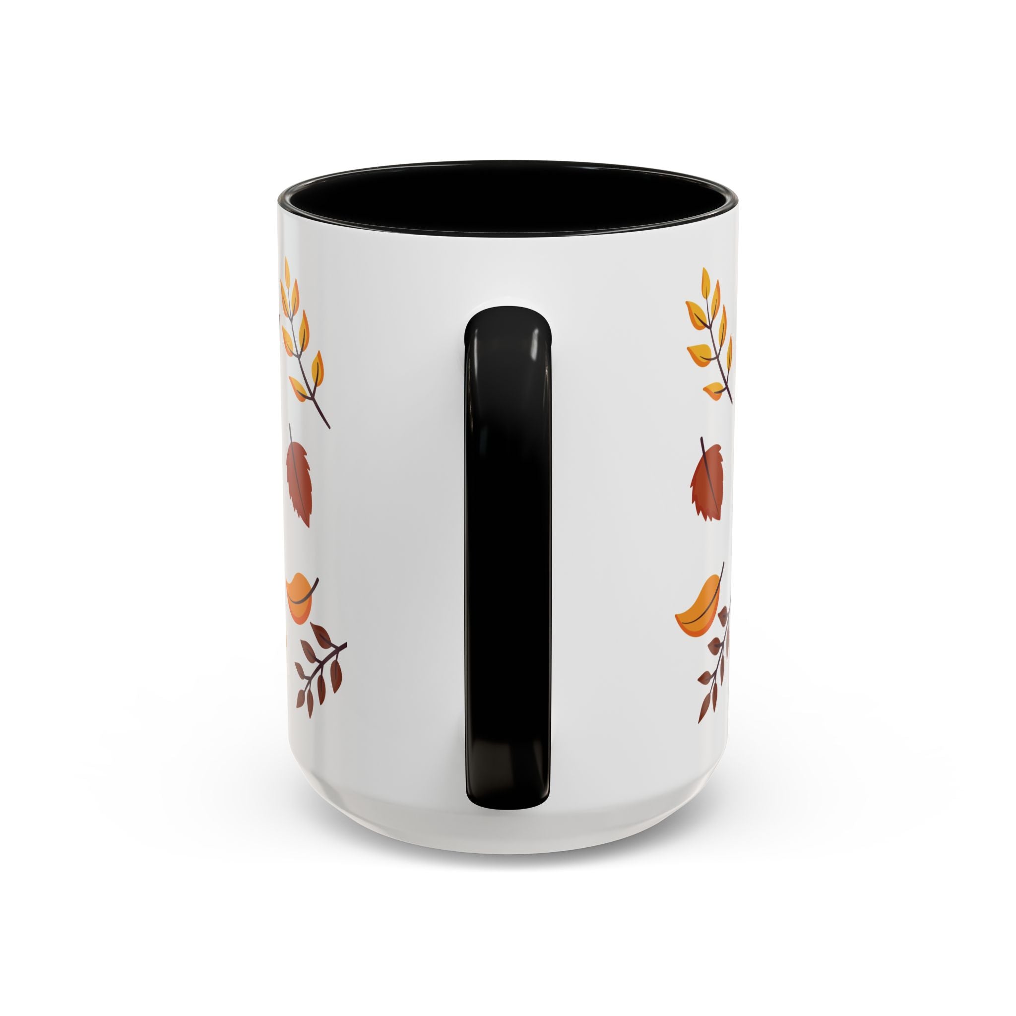 Autumn Leaves Accent Coffee Mug (11, 15oz)