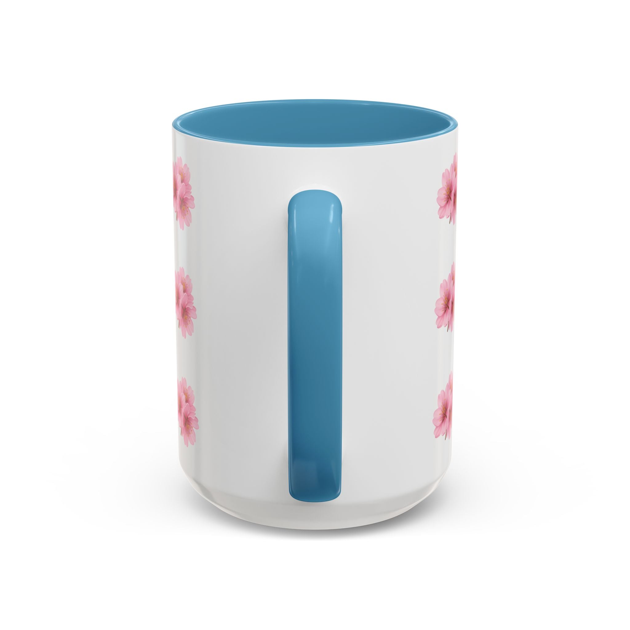 ''Always Blooming'' Pink Floral Coffee Mug — Pink Flower Spring Mug (11/15oz)