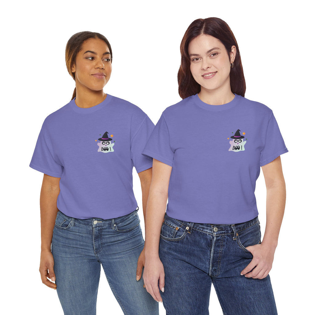 Little Ghost-Witch Unisex Heavy Cotton Tee