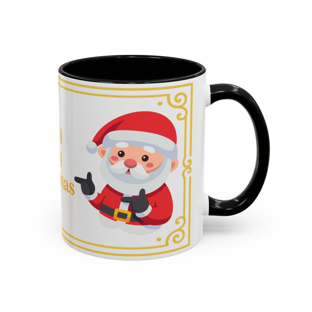 Holly Jolly Christmas Accent Coffee Mug (11/15oz)