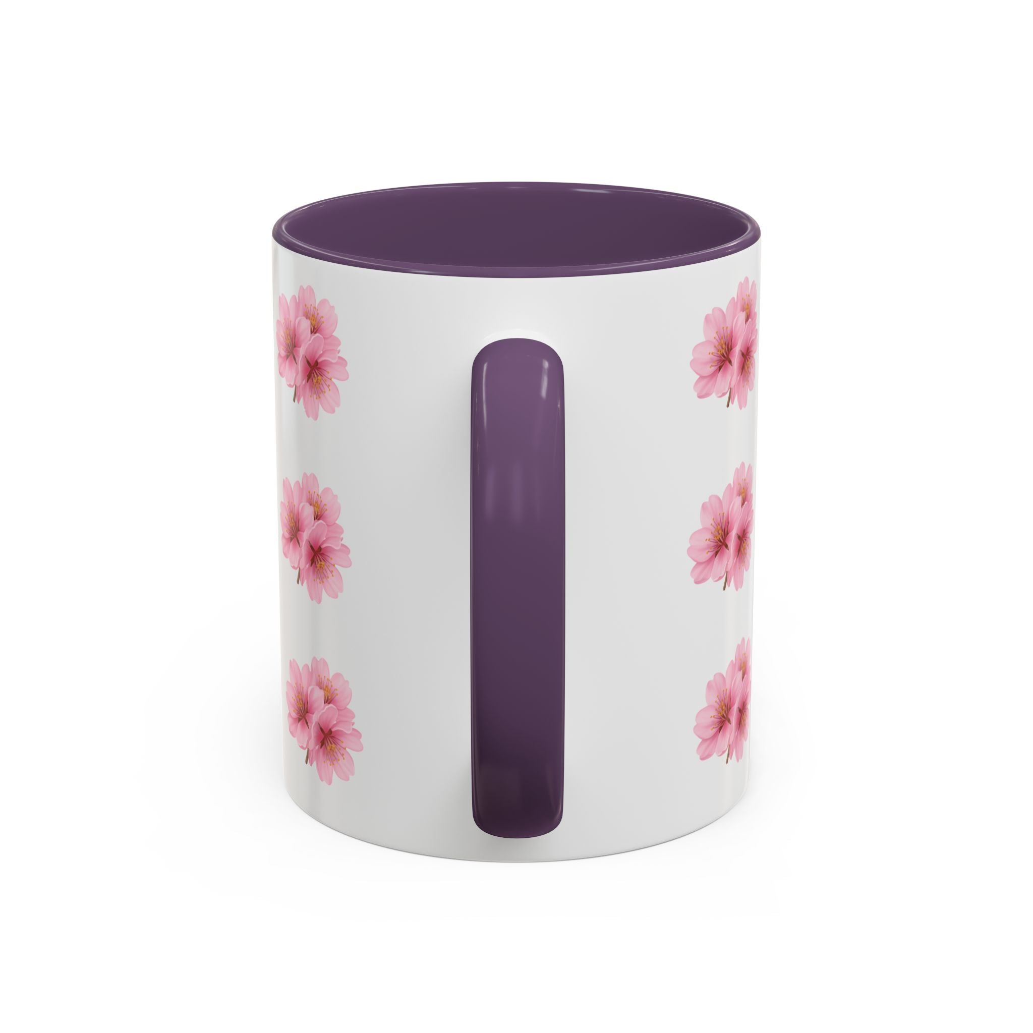 ''Always Blooming'' Pink Floral Coffee Mug — Pink Flower Spring Mug (11/15oz)