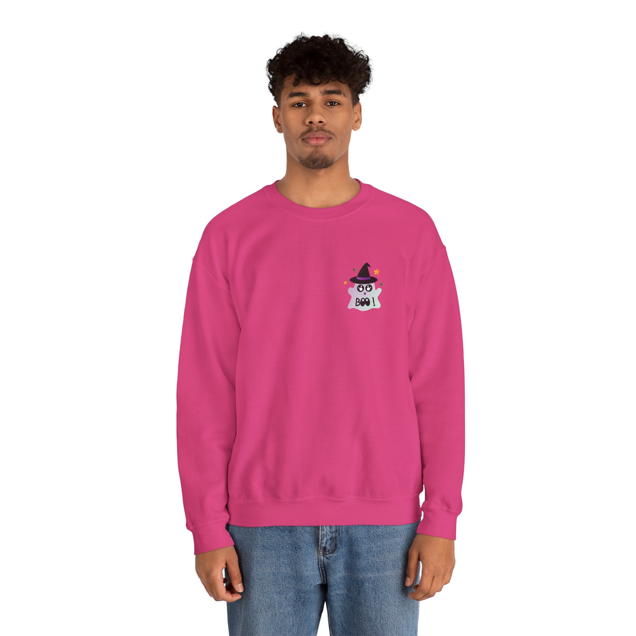 Little Ghost-Witch Unisex Heavy Blend™ Crewneck Sweatshirt