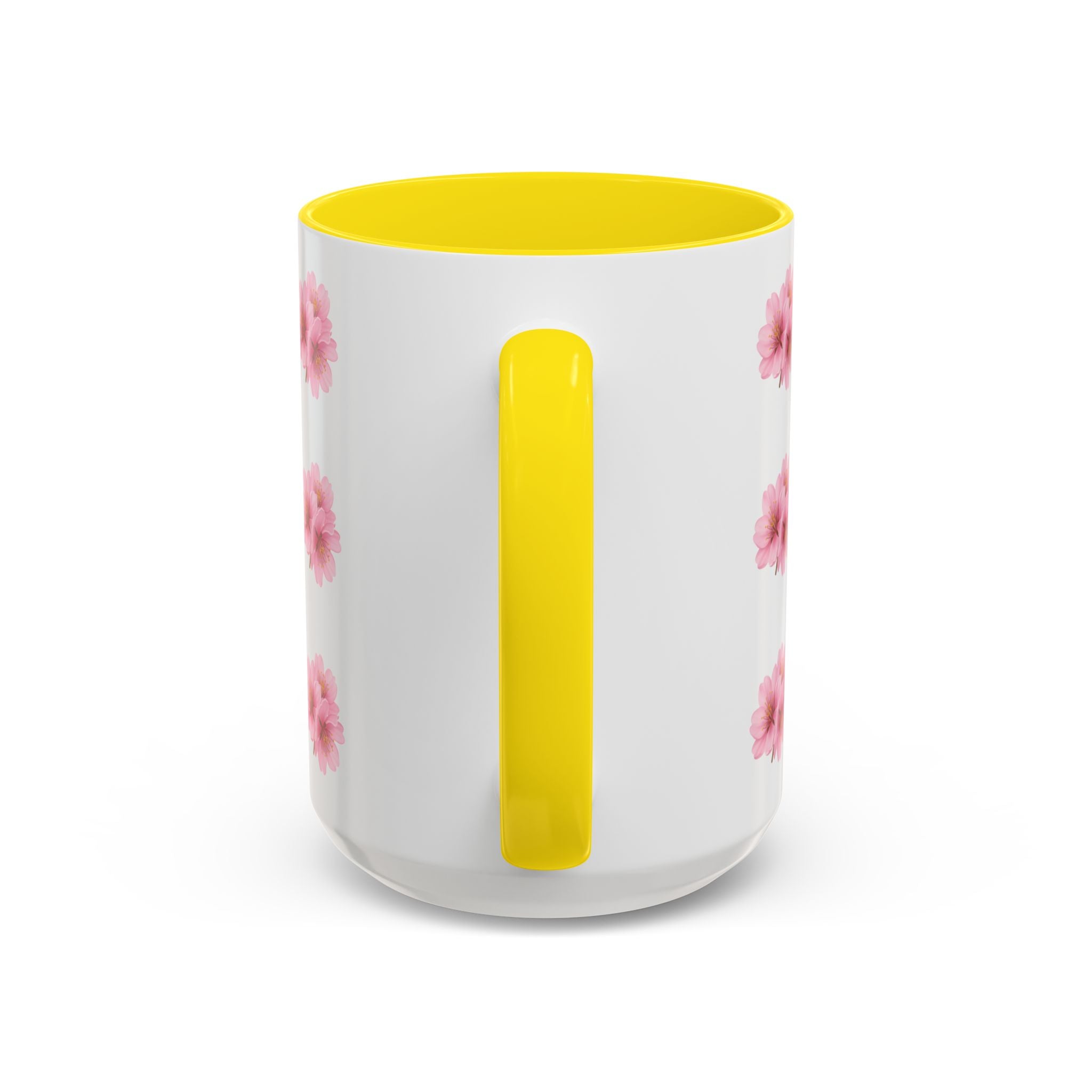 ''Always Blooming'' Pink Floral Coffee Mug — Pink Flower Spring Mug (11/15oz)