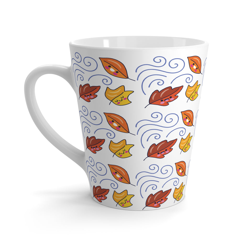 Leaves and Wind Latte Mug