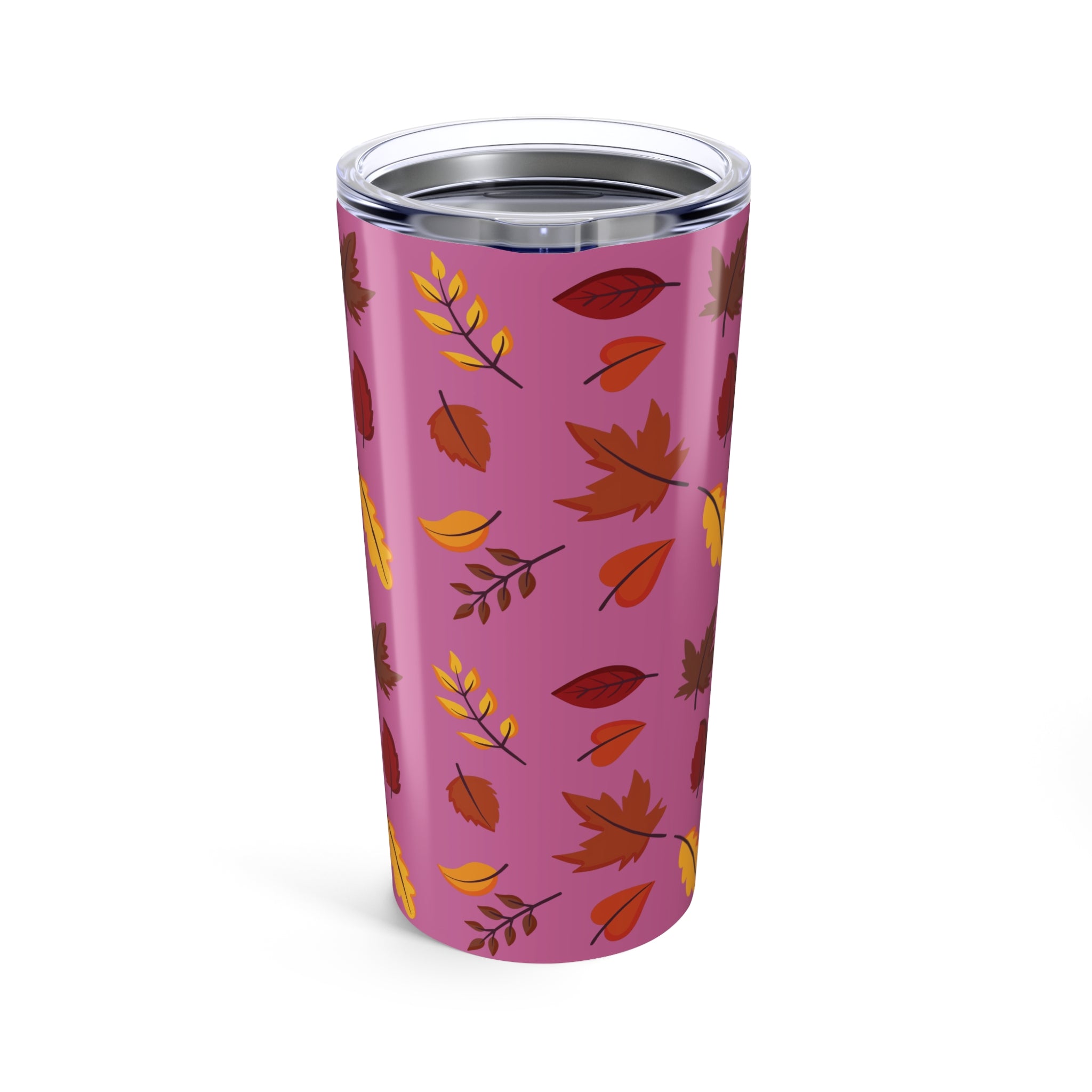 Autumn Leaves Tumbler Magenta