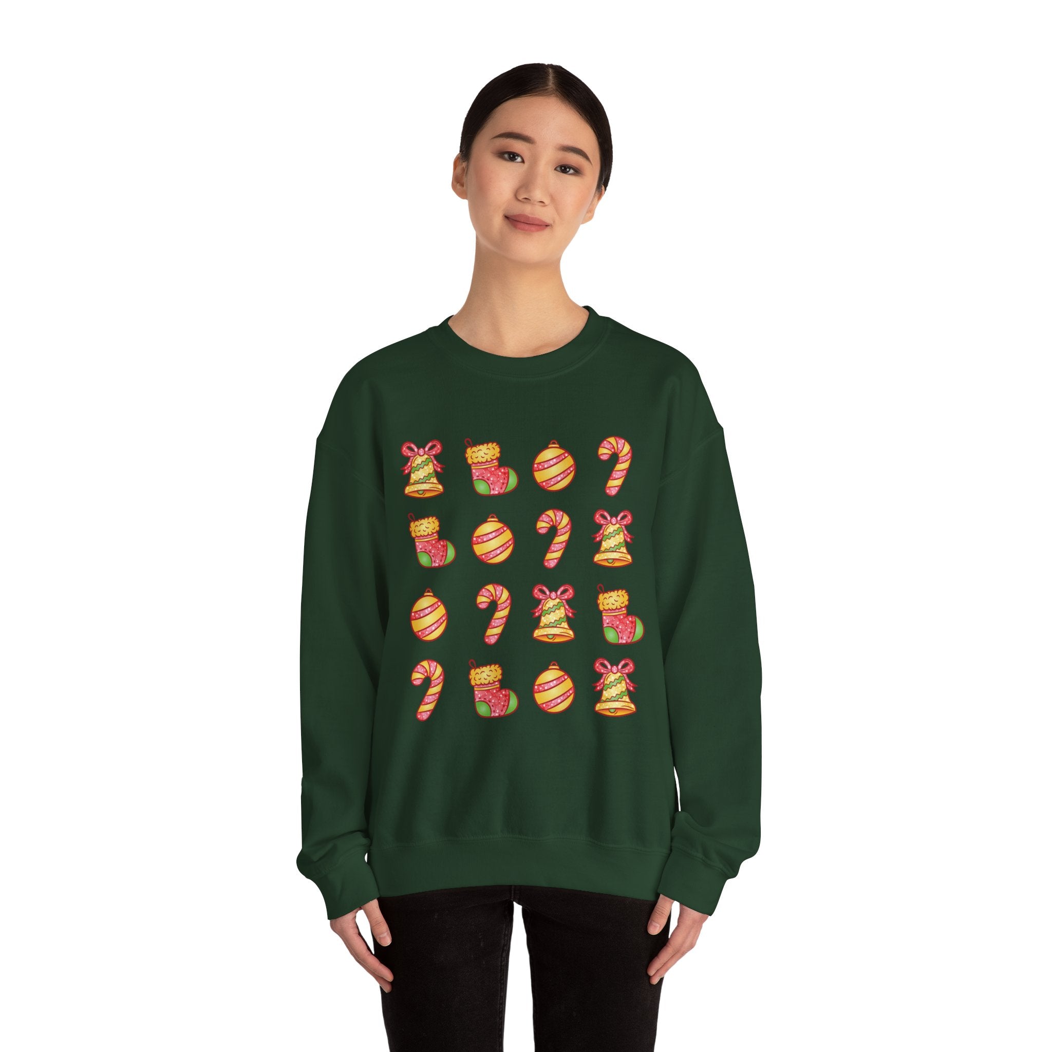 Christmas Pattern Crewneck Sweatshirt