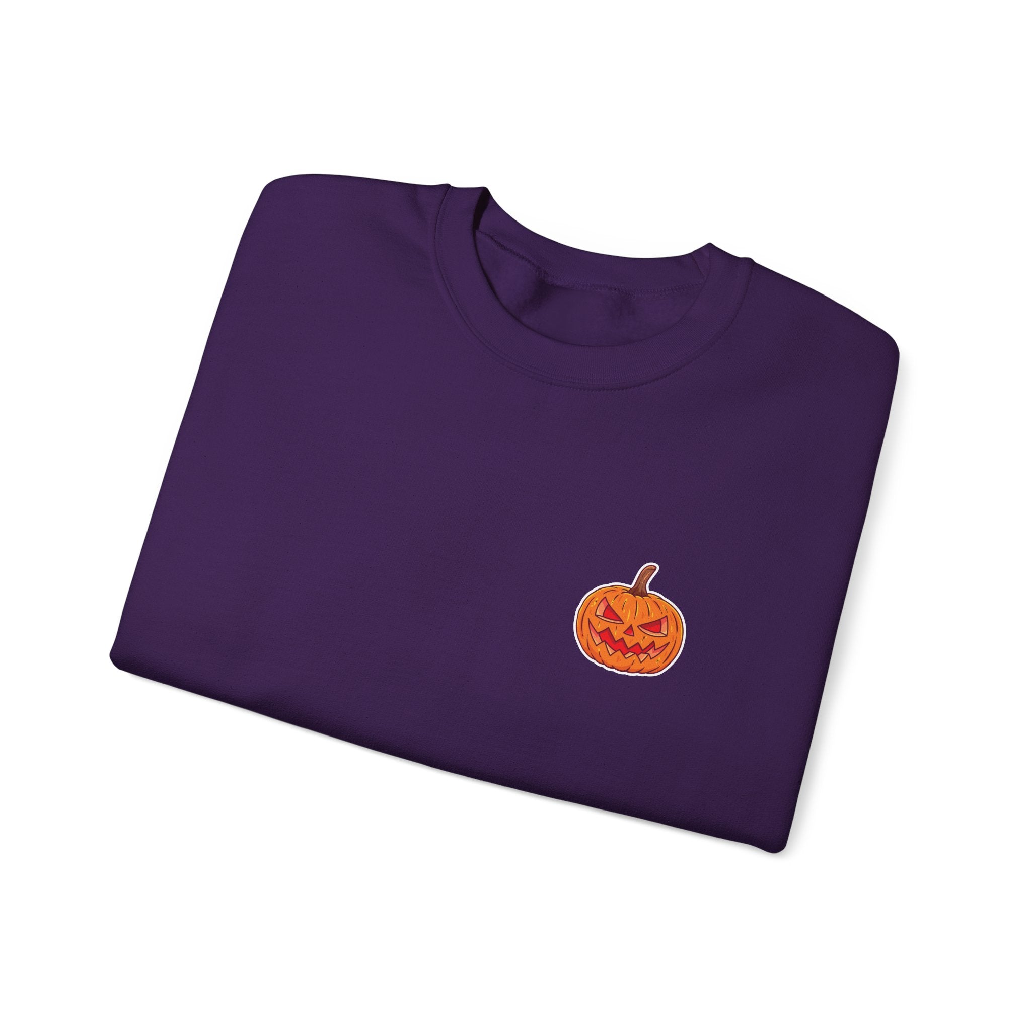 Spooky Pumpkin Unisex Heavy Blend™ Crewneck Sweatshirt