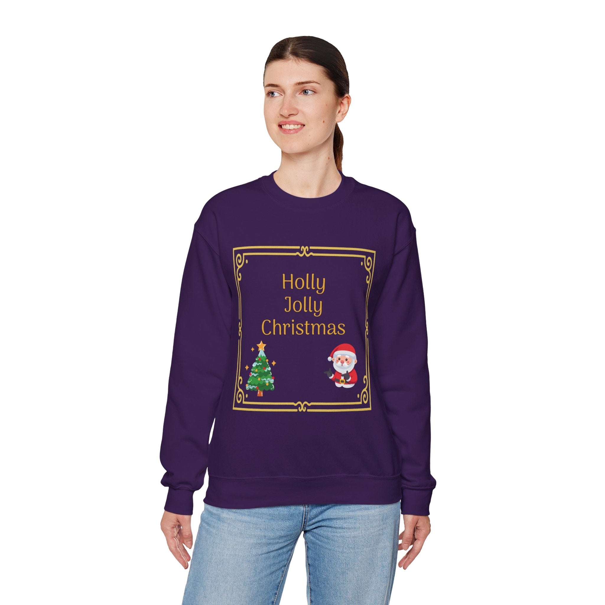 Holly Jolly Christmas Crewneck Sweatshirt