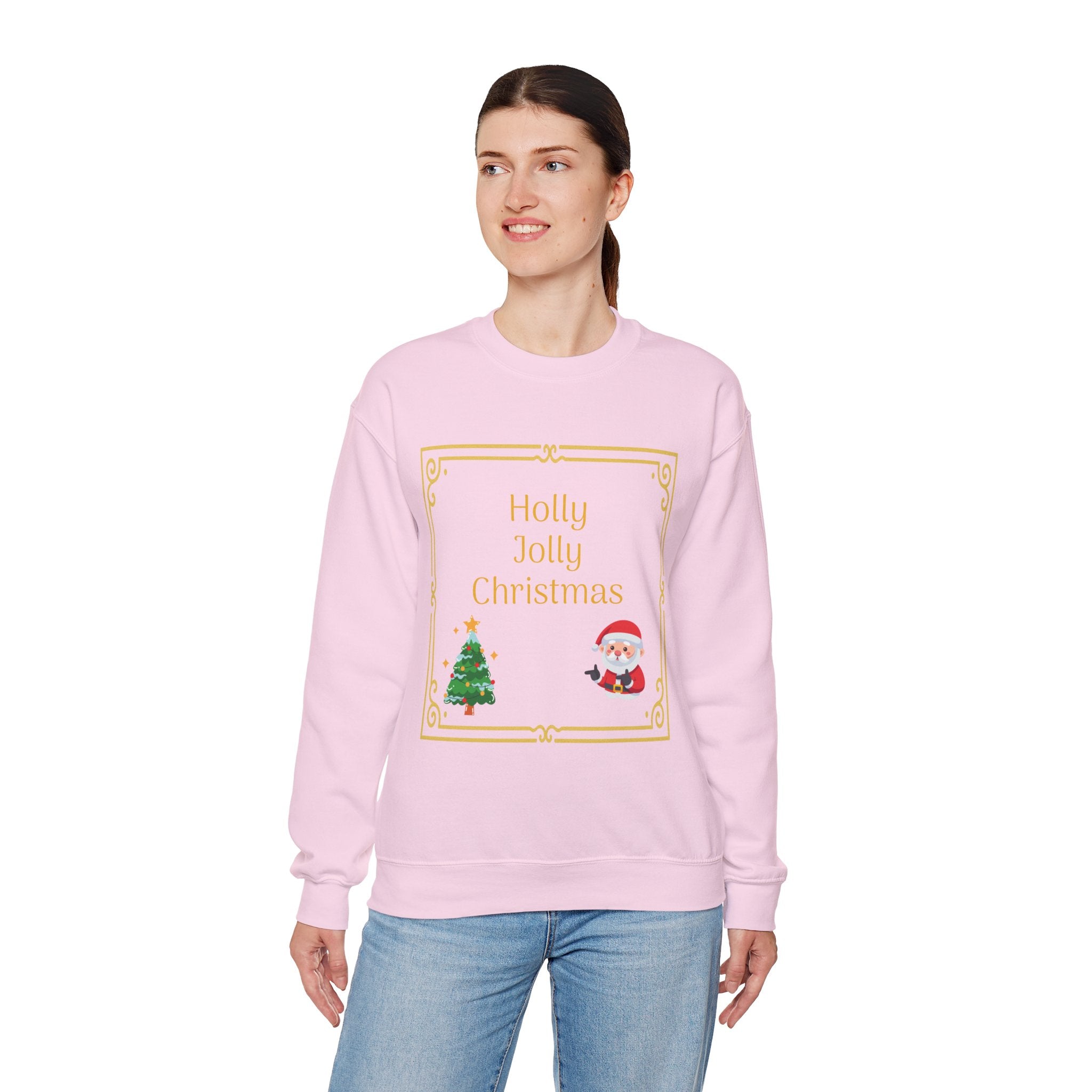 Holly Jolly Christmas Crewneck Sweatshirt