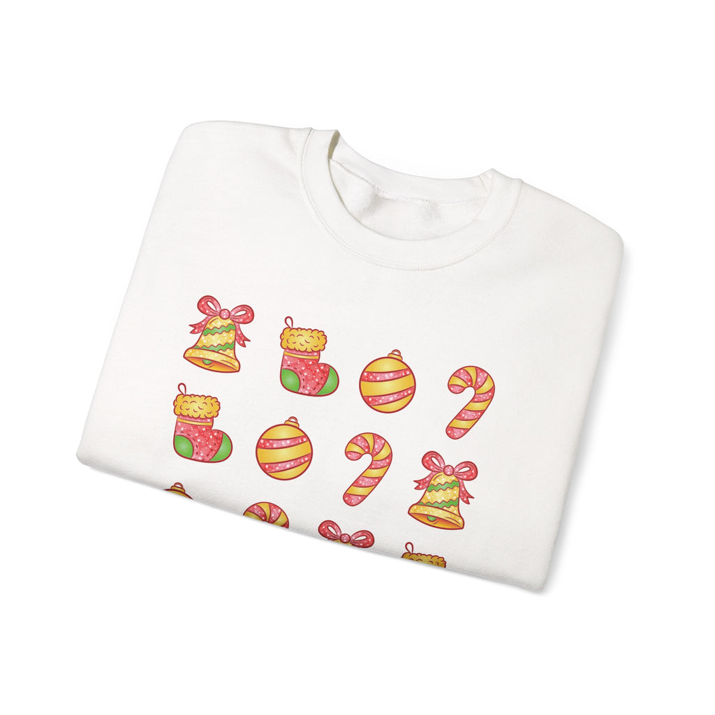 Christmas Pattern Crewneck Sweatshirt