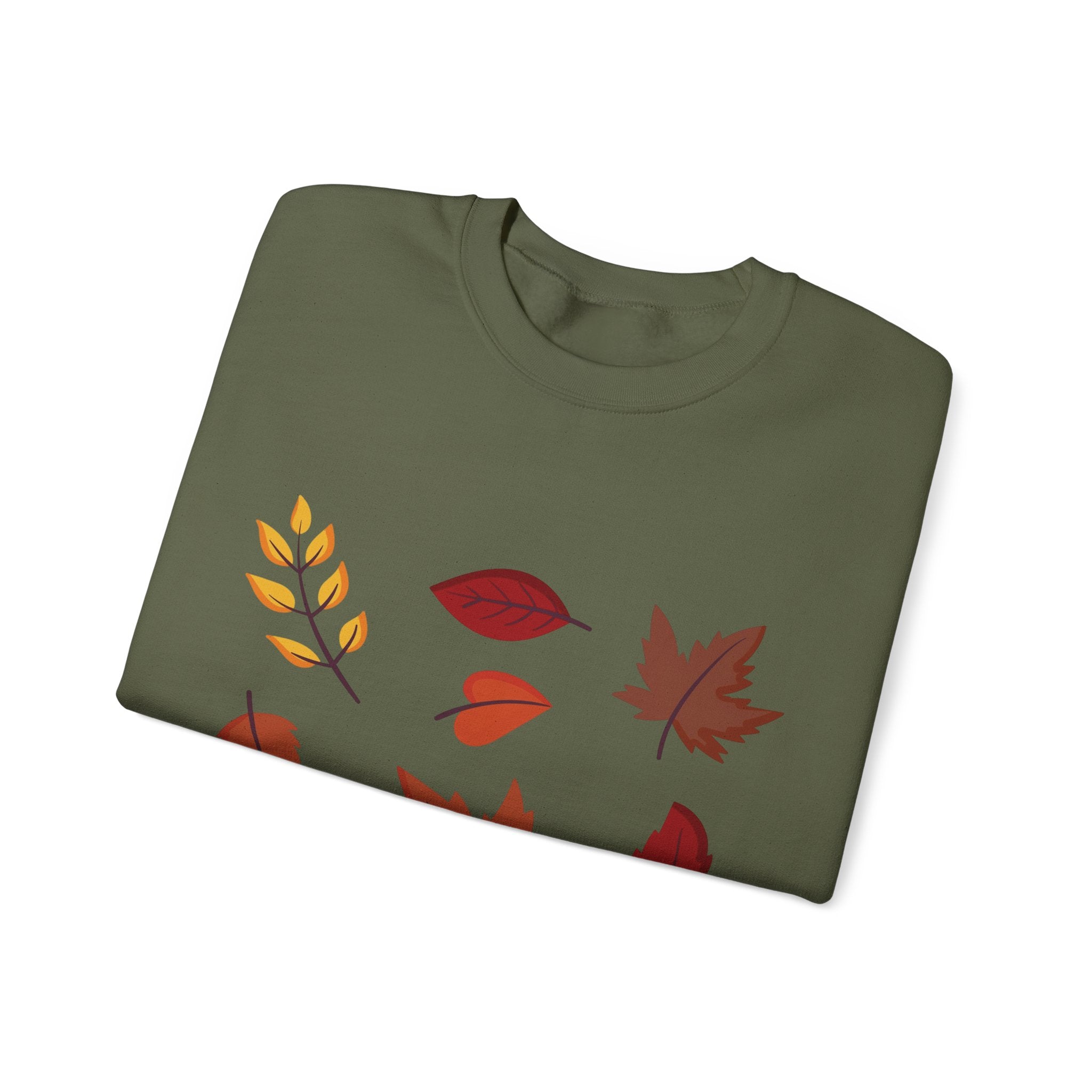 Autumn Leaves Unisex Heavy Blend™ Crewneck Sweatshirt