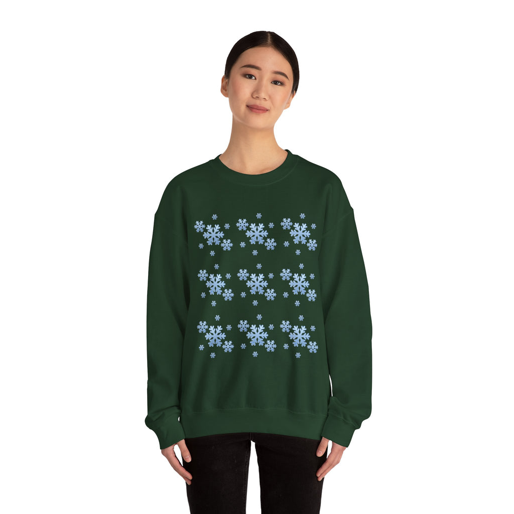 Snowflake Crewneck Sweatshirt