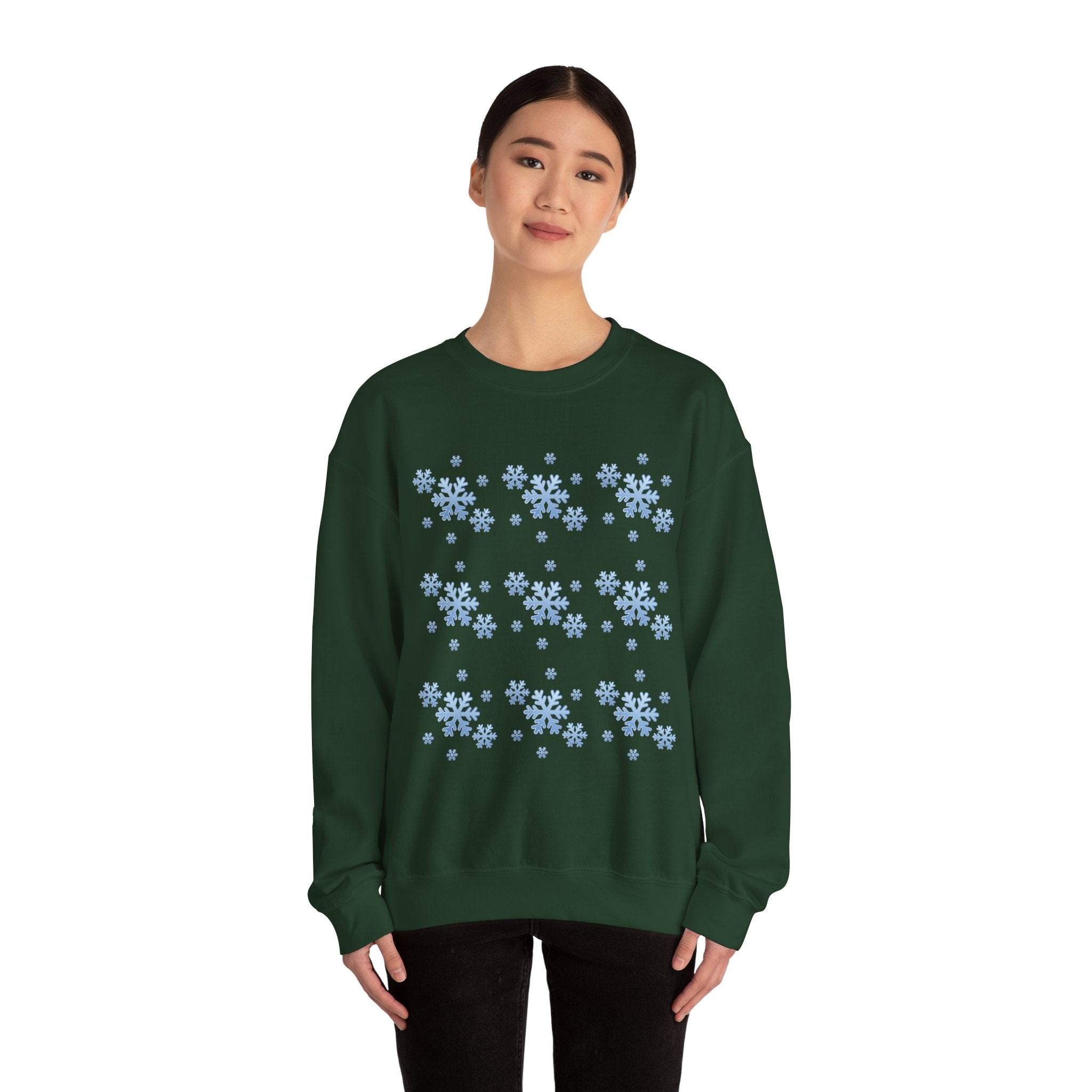 Snowflake Crewneck Sweatshirt