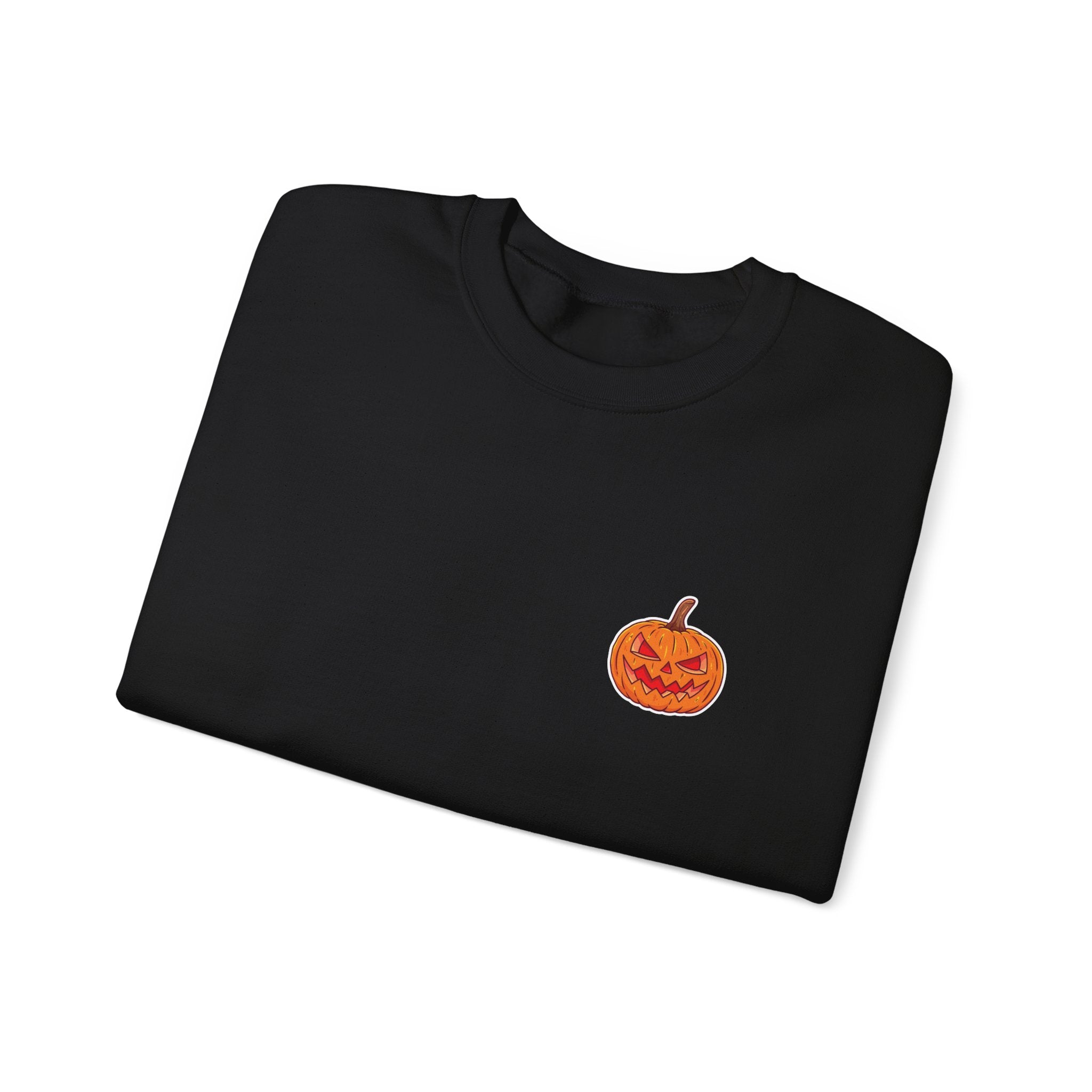 Spooky Pumpkin Unisex Heavy Blend™ Crewneck Sweatshirt