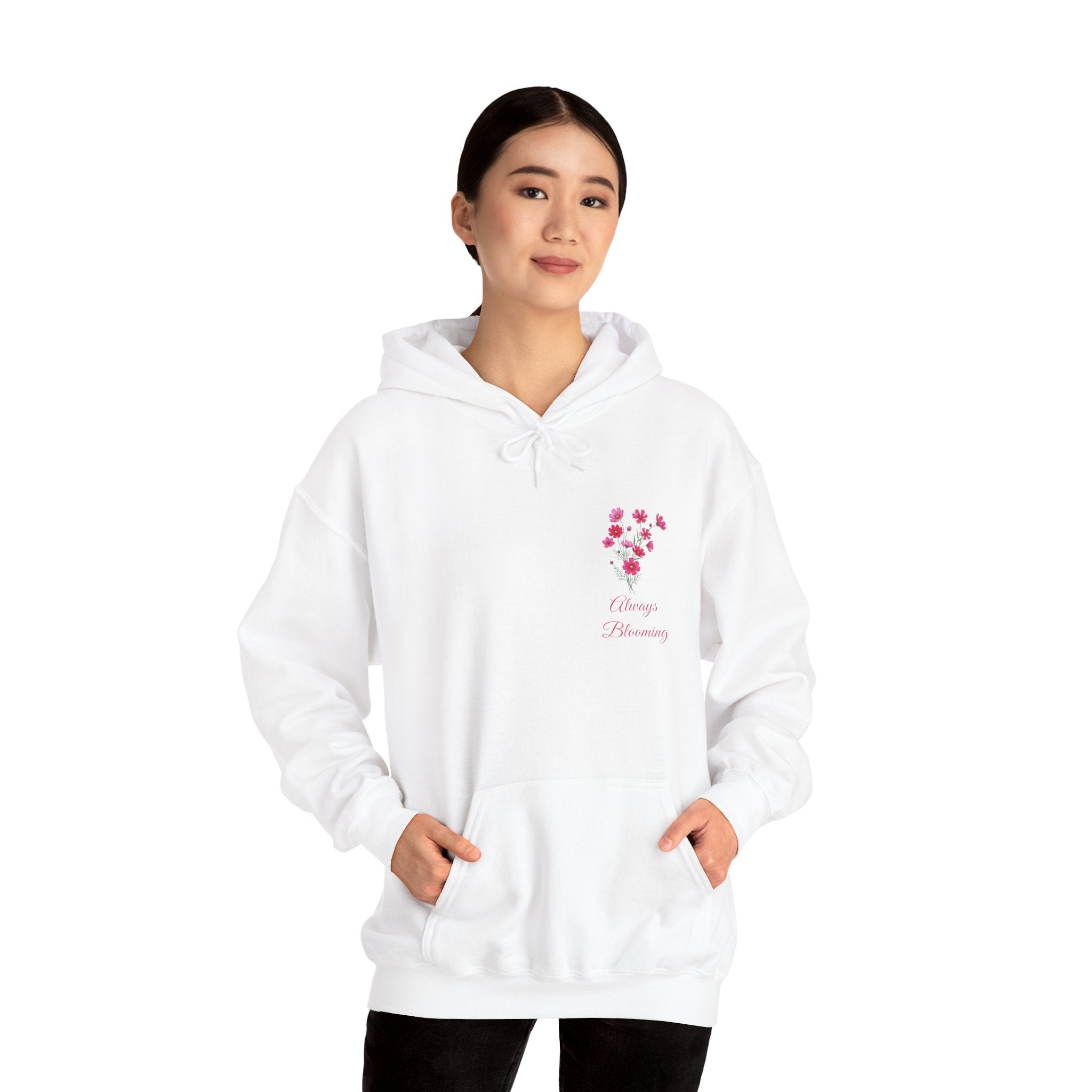 "Always Blooming" Hoodie - Cute Spring Hooded Sweatshirt