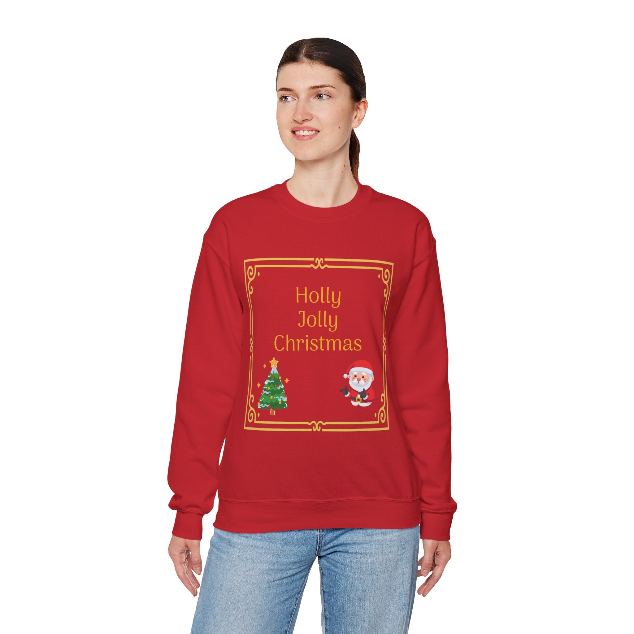 Holly Jolly Christmas Crewneck Sweatshirt