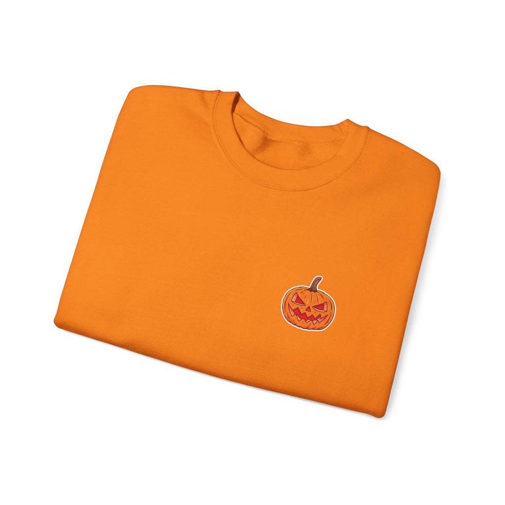 Spooky Pumpkin Unisex Heavy Blend™ Crewneck Sweatshirt