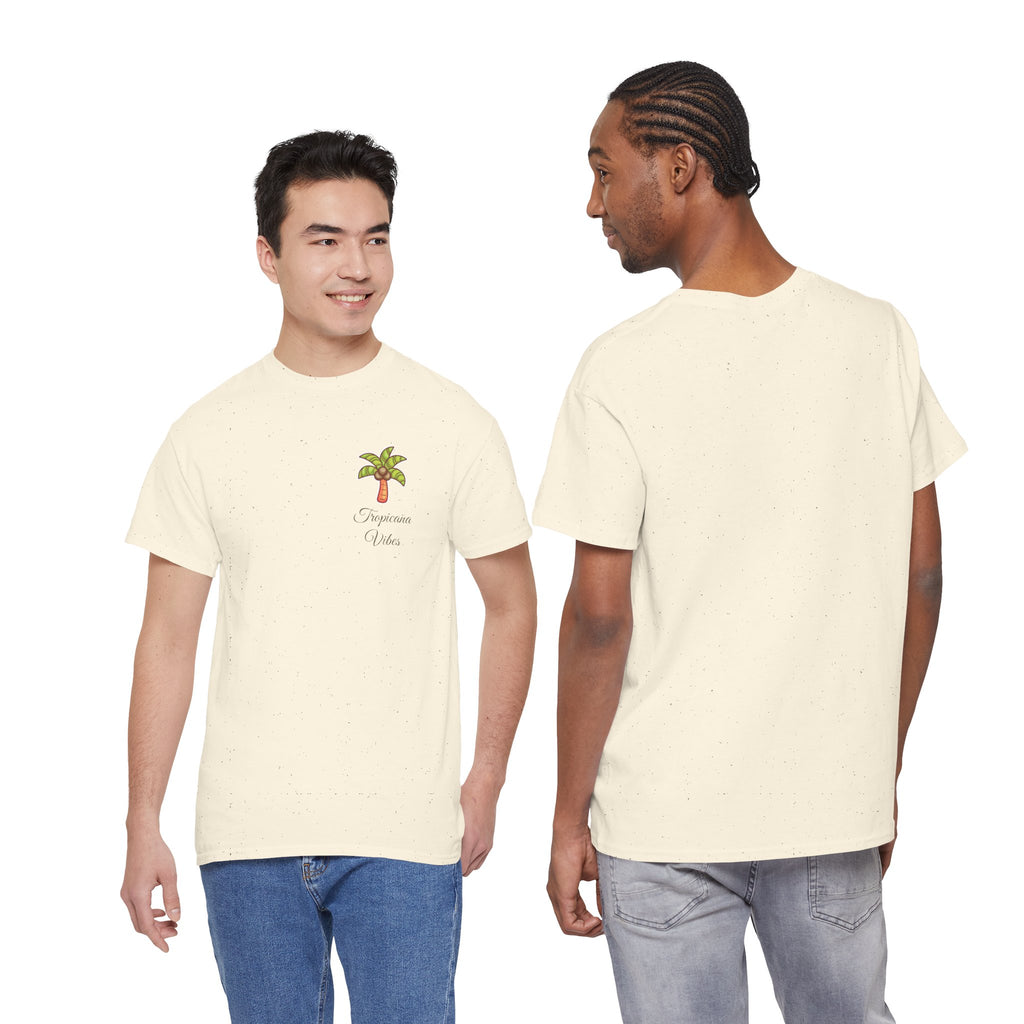 Tropicana Vibes T-Shirt — Tropical Palm Beach Graphic Tee
