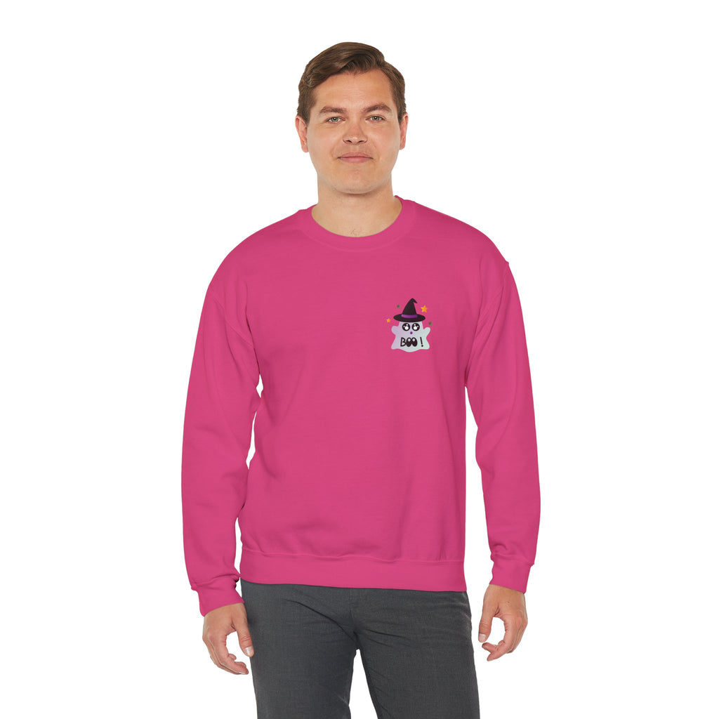 Little Ghost-Witch Unisex Heavy Blend™ Crewneck Sweatshirt