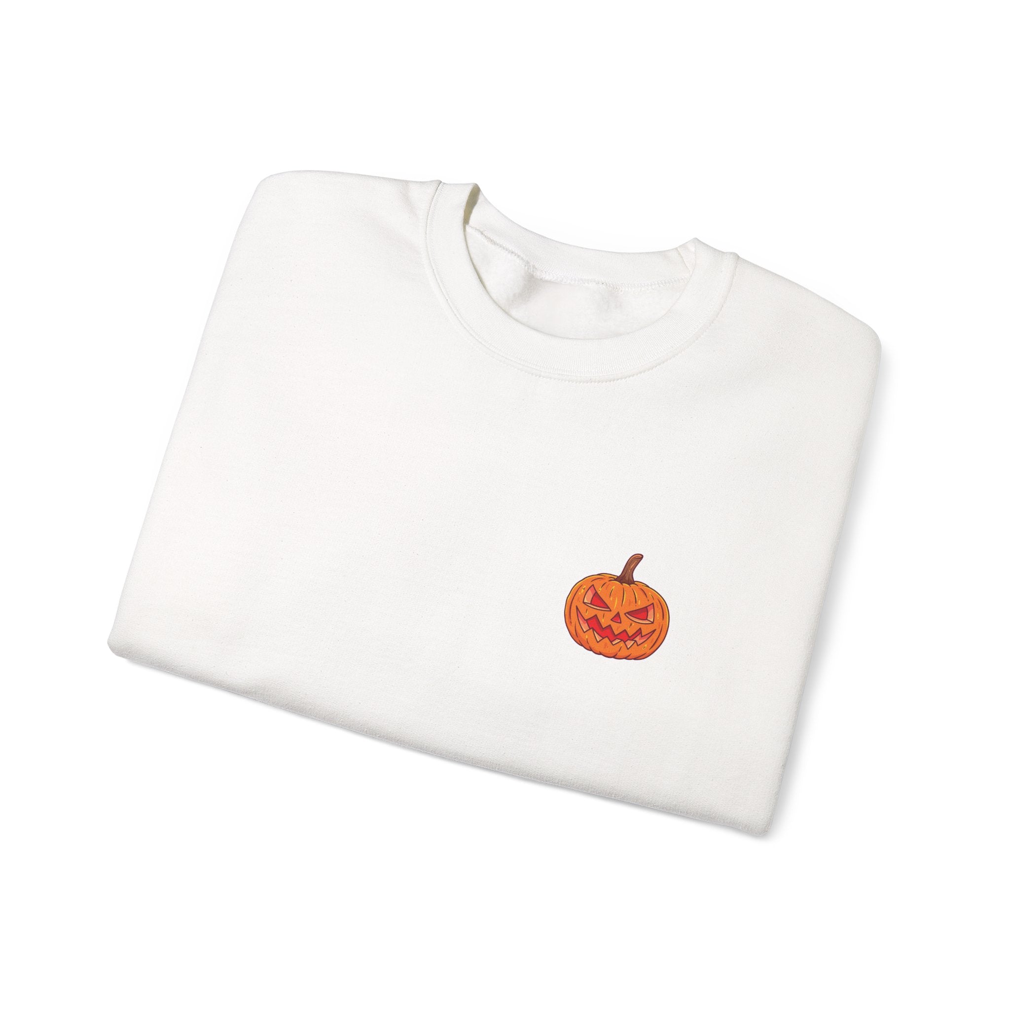Spooky Pumpkin Unisex Heavy Blend™ Crewneck Sweatshirt