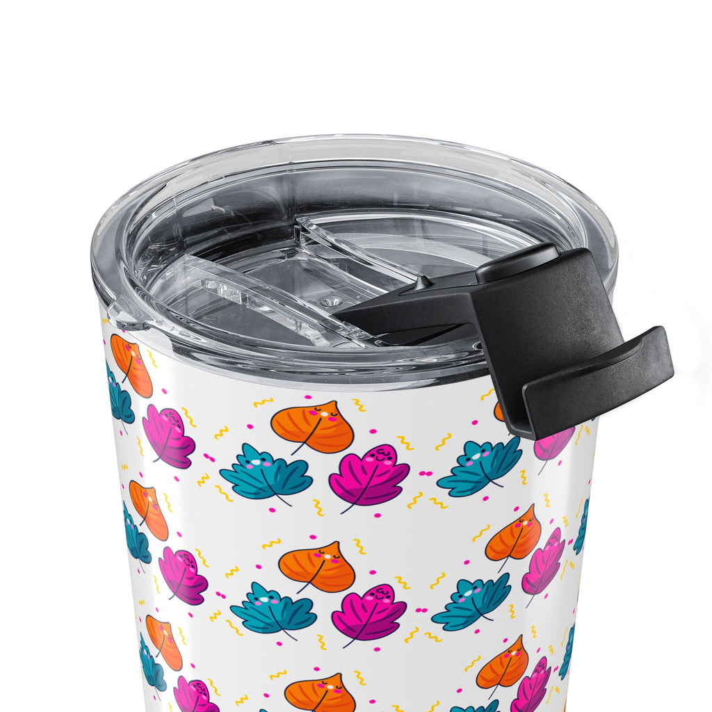 Bright Vibrant Leaves Tumbler