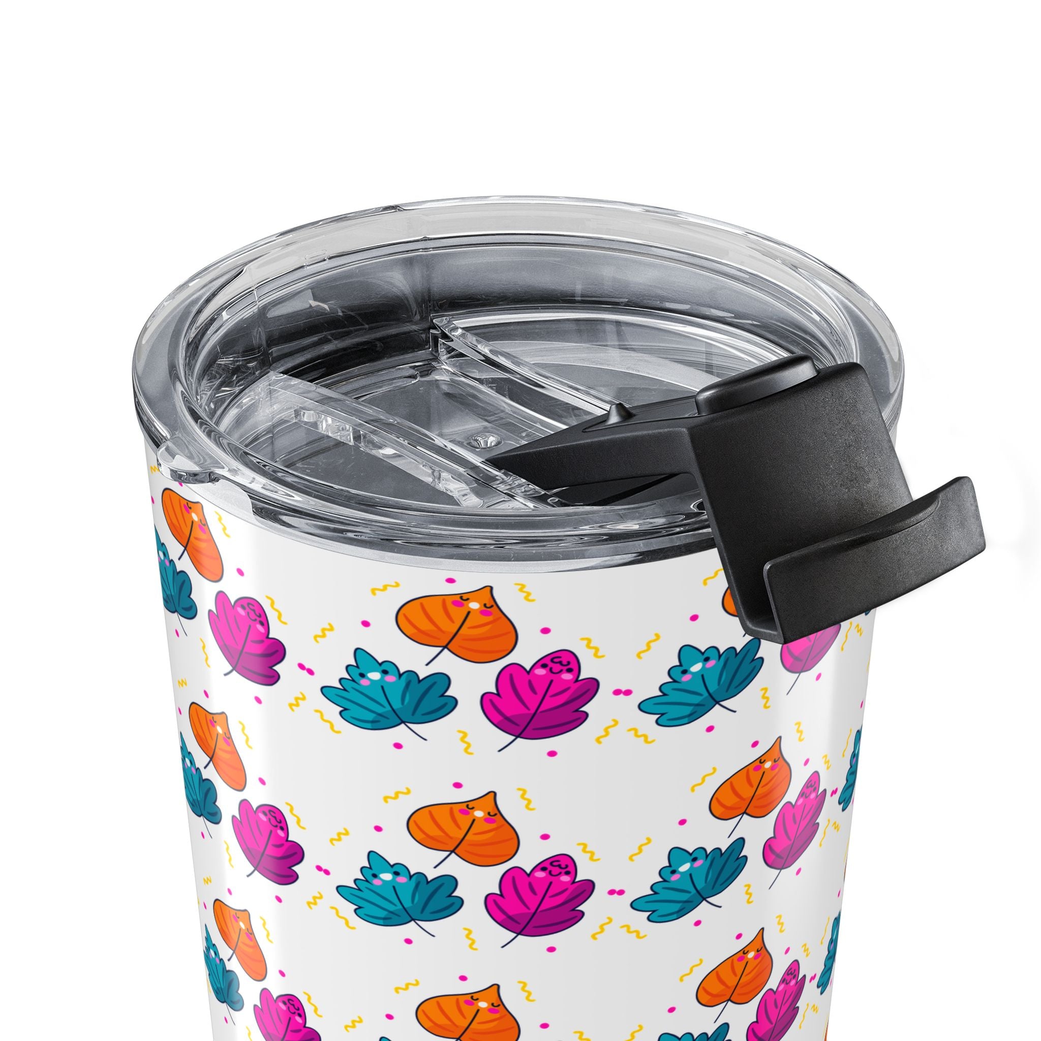 Bright Vibrant Leaves Tumbler