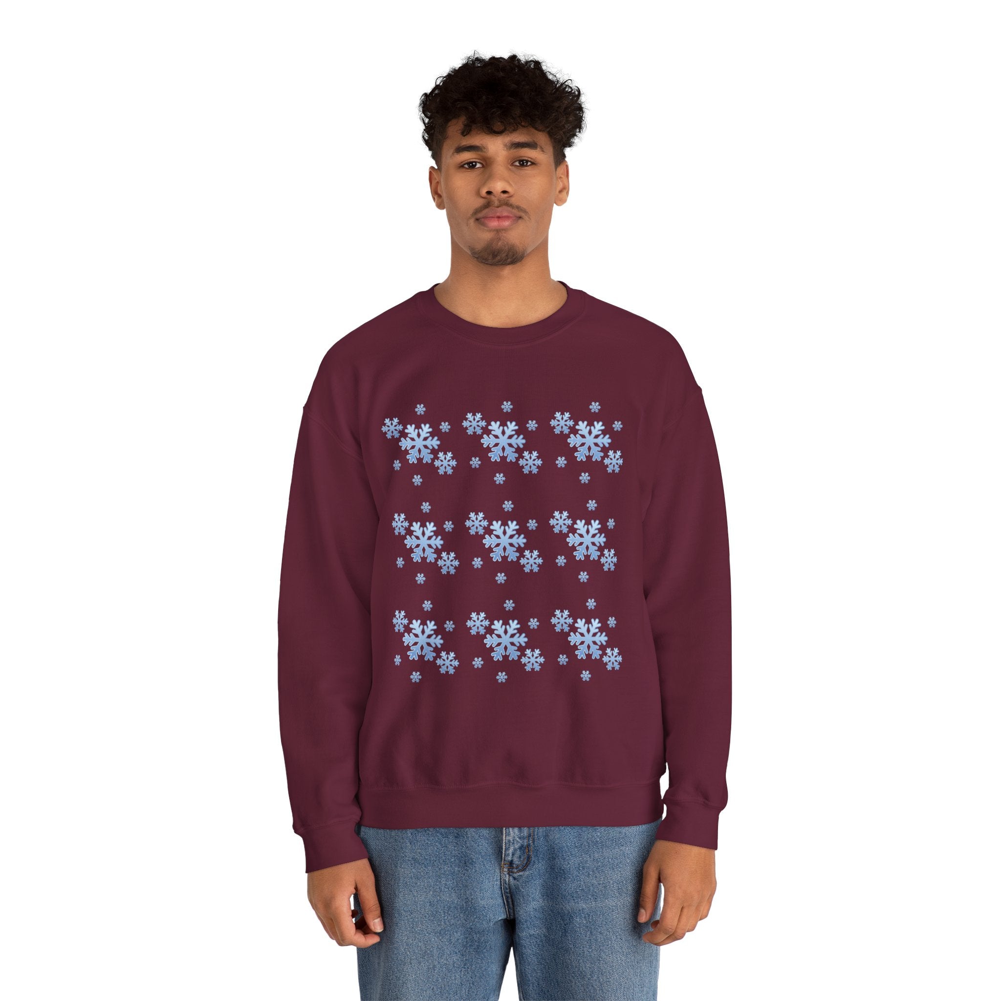 Snowflake Crewneck Sweatshirt