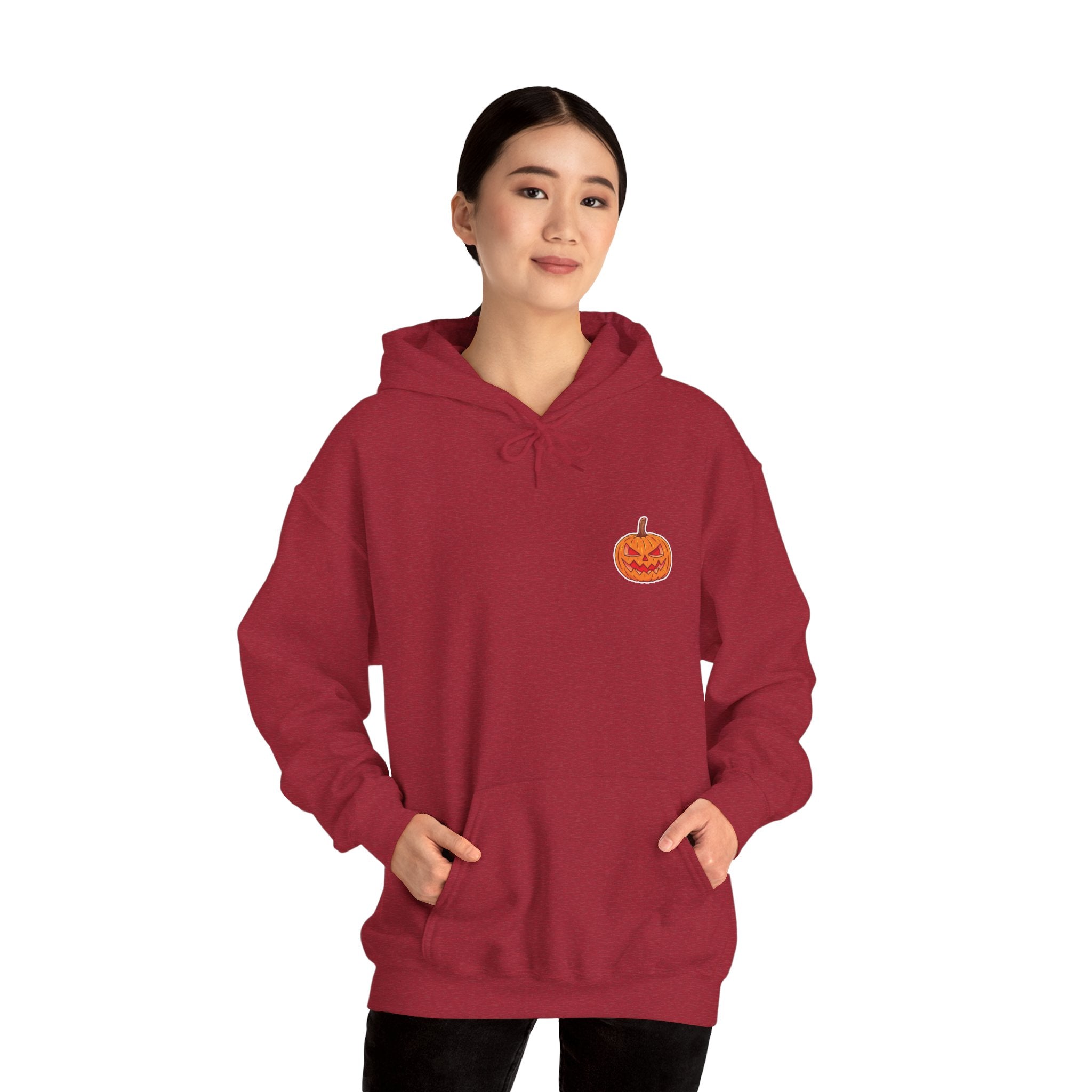 Spooky Pumpkin Unisex Heavy Blend™ Hooded Sweatshirt