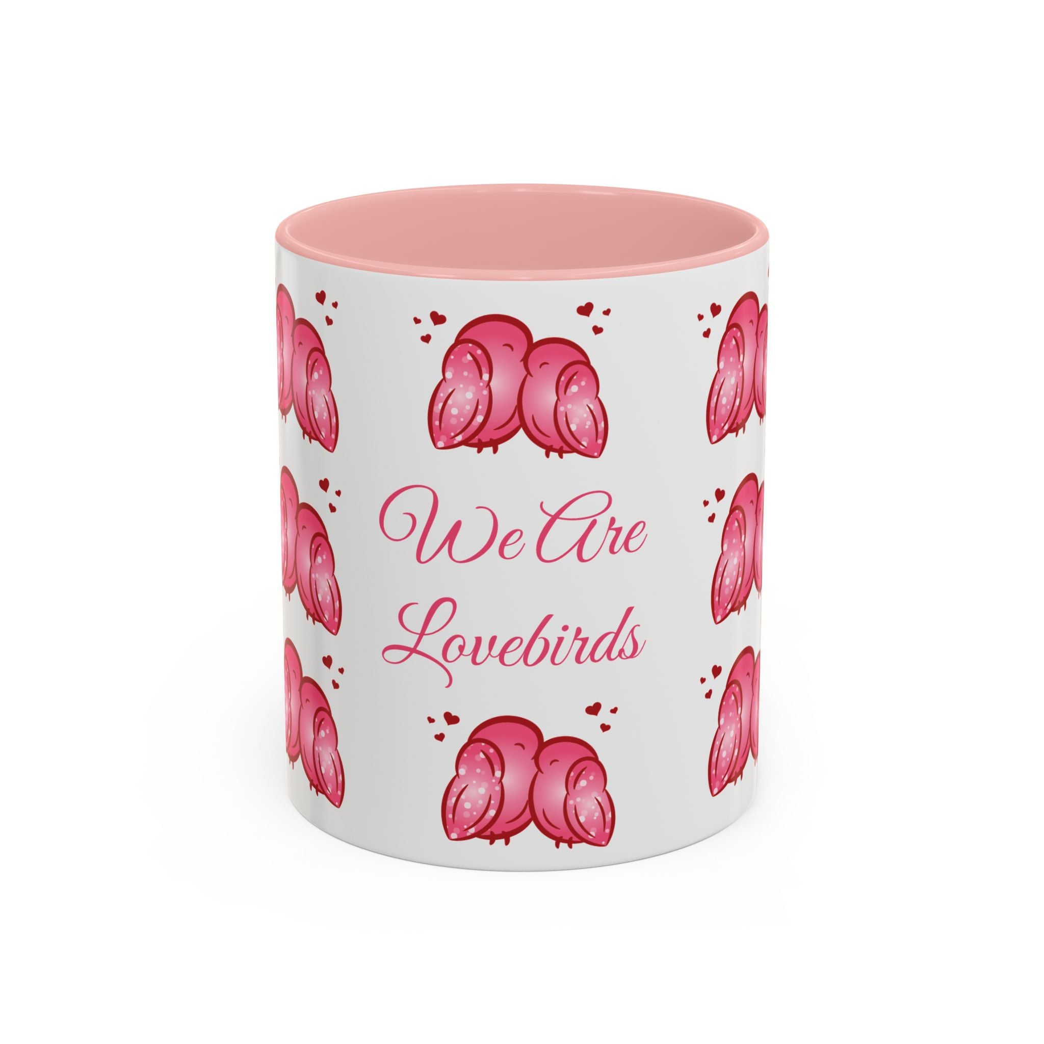 "We Are Lovebirds" Coffee Mug — Romantic Valentine's Cup (11/15oz)