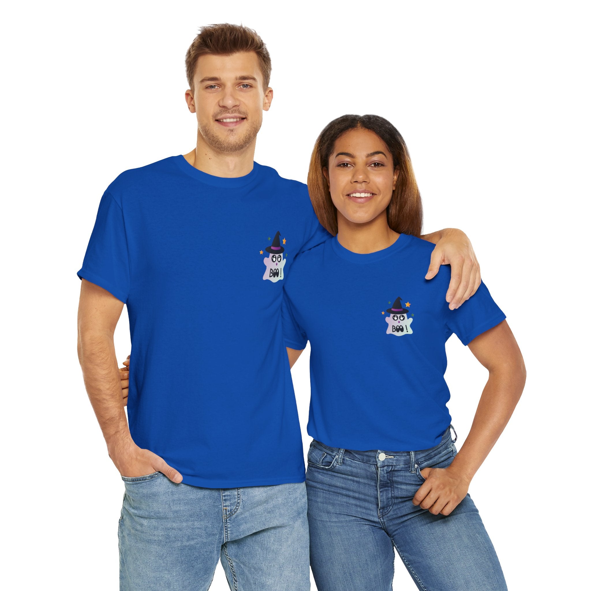 Little Ghost-Witch Unisex Heavy Cotton Tee