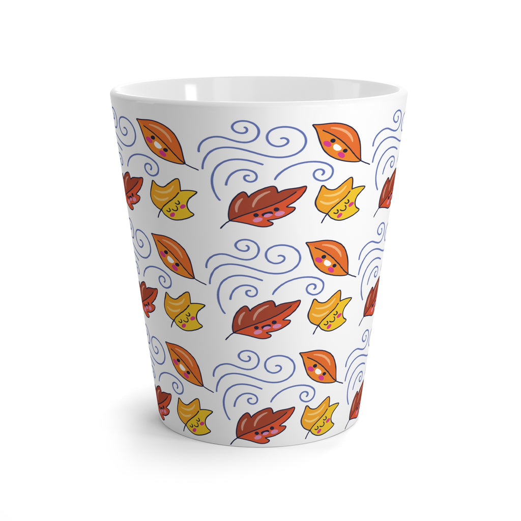 Leaves and Wind Latte Mug