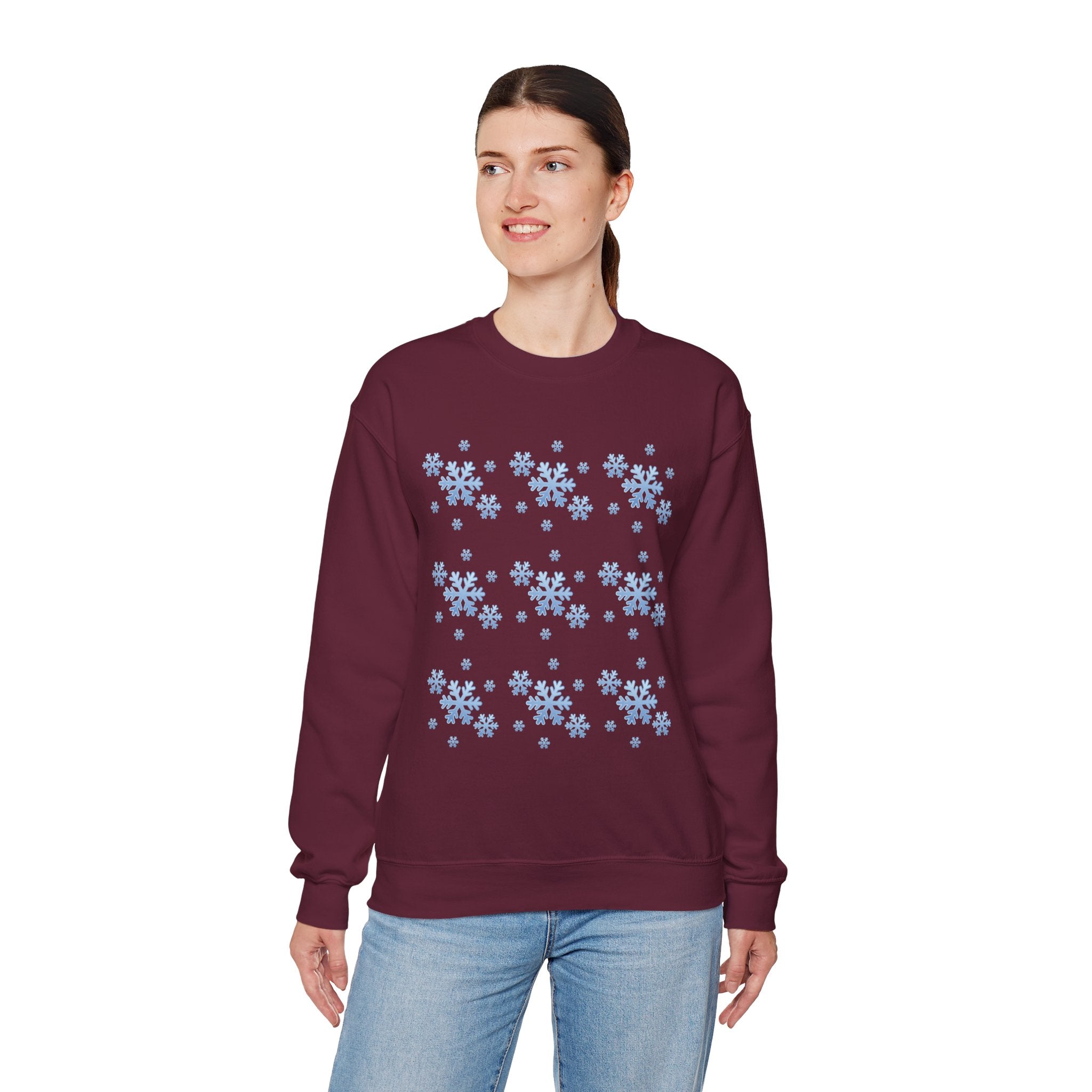 Snowflake Crewneck Sweatshirt