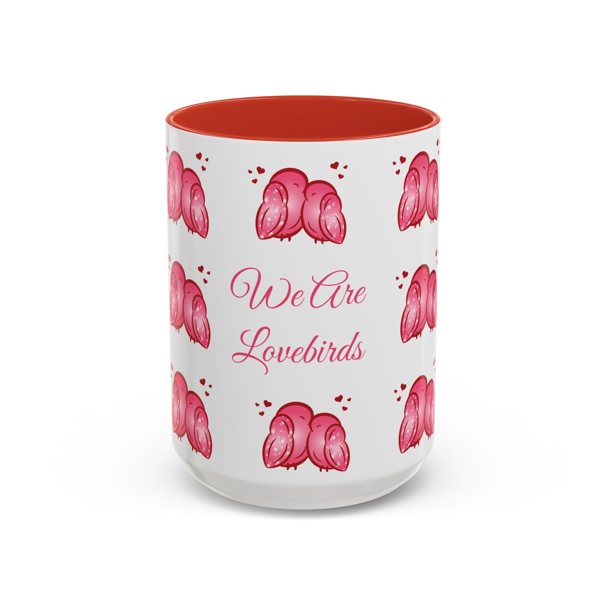 "We Are Lovebirds" Coffee Mug — Romantic Valentine's Cup (11/15oz)