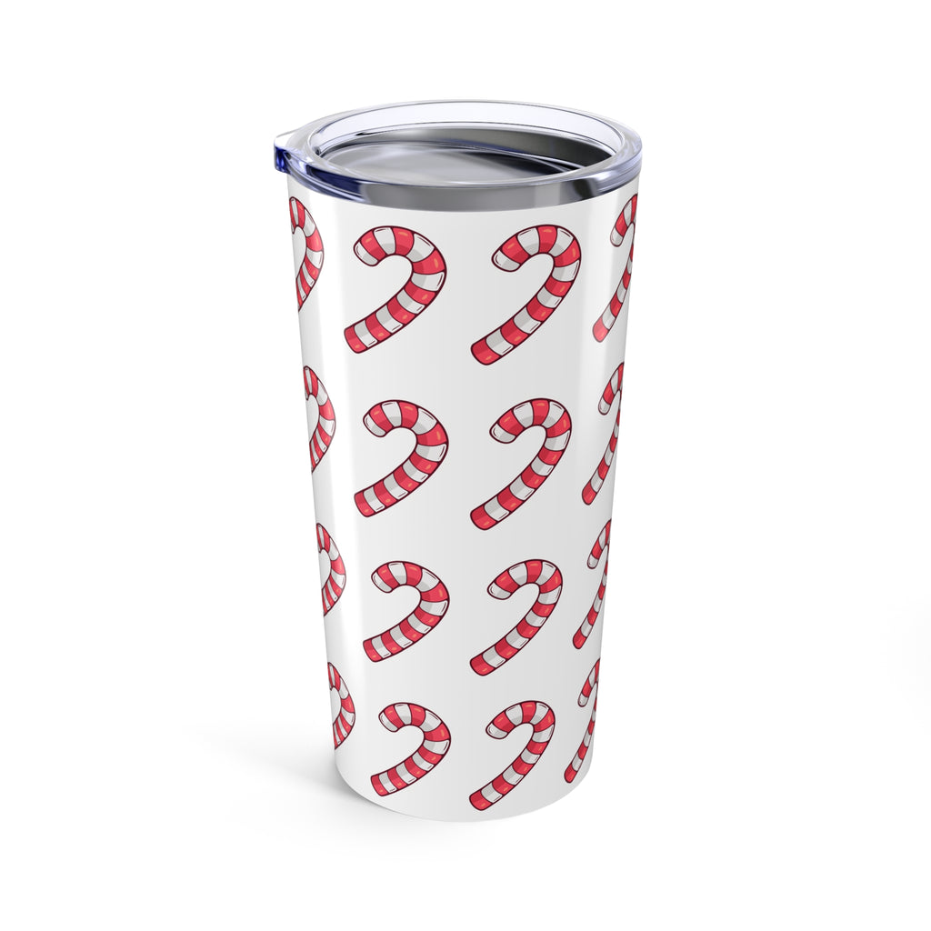 Candy Cane Pattern Tumbler