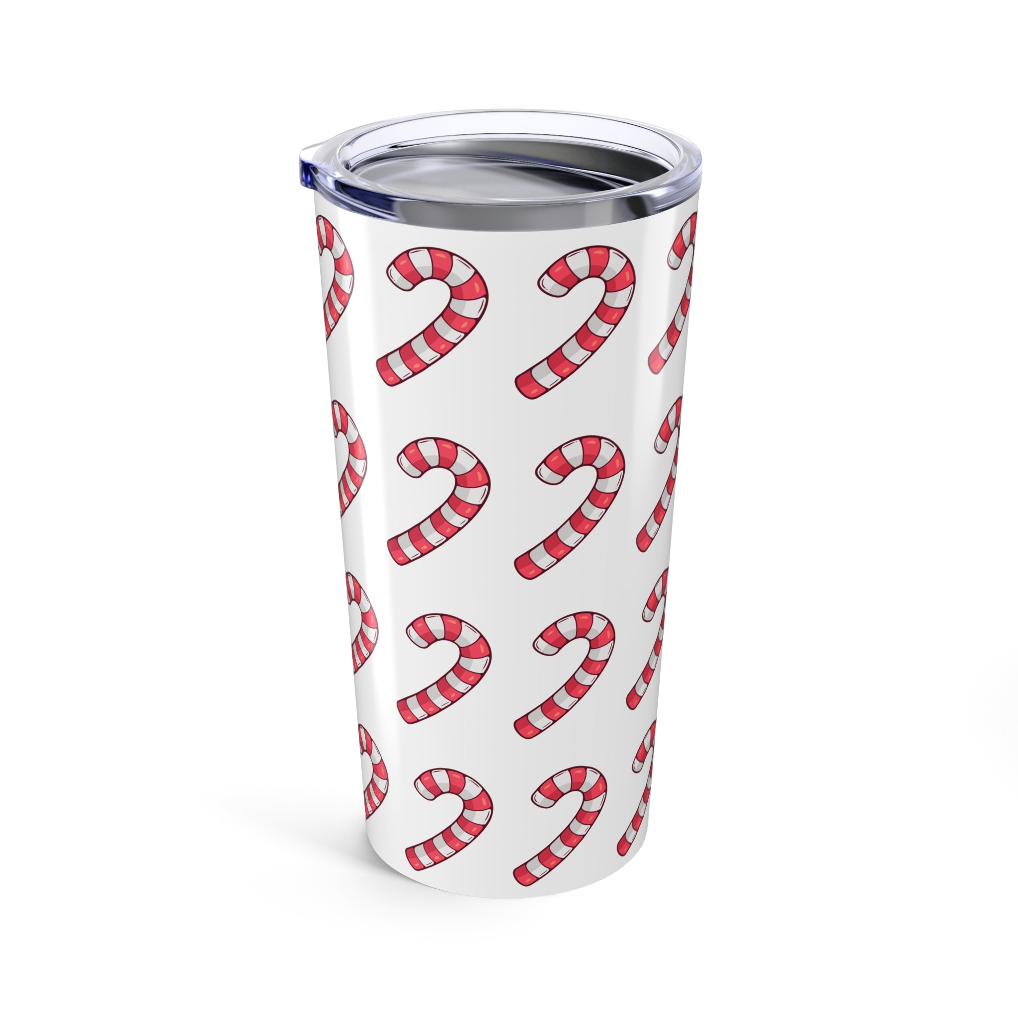 Candy Cane Pattern Tumbler