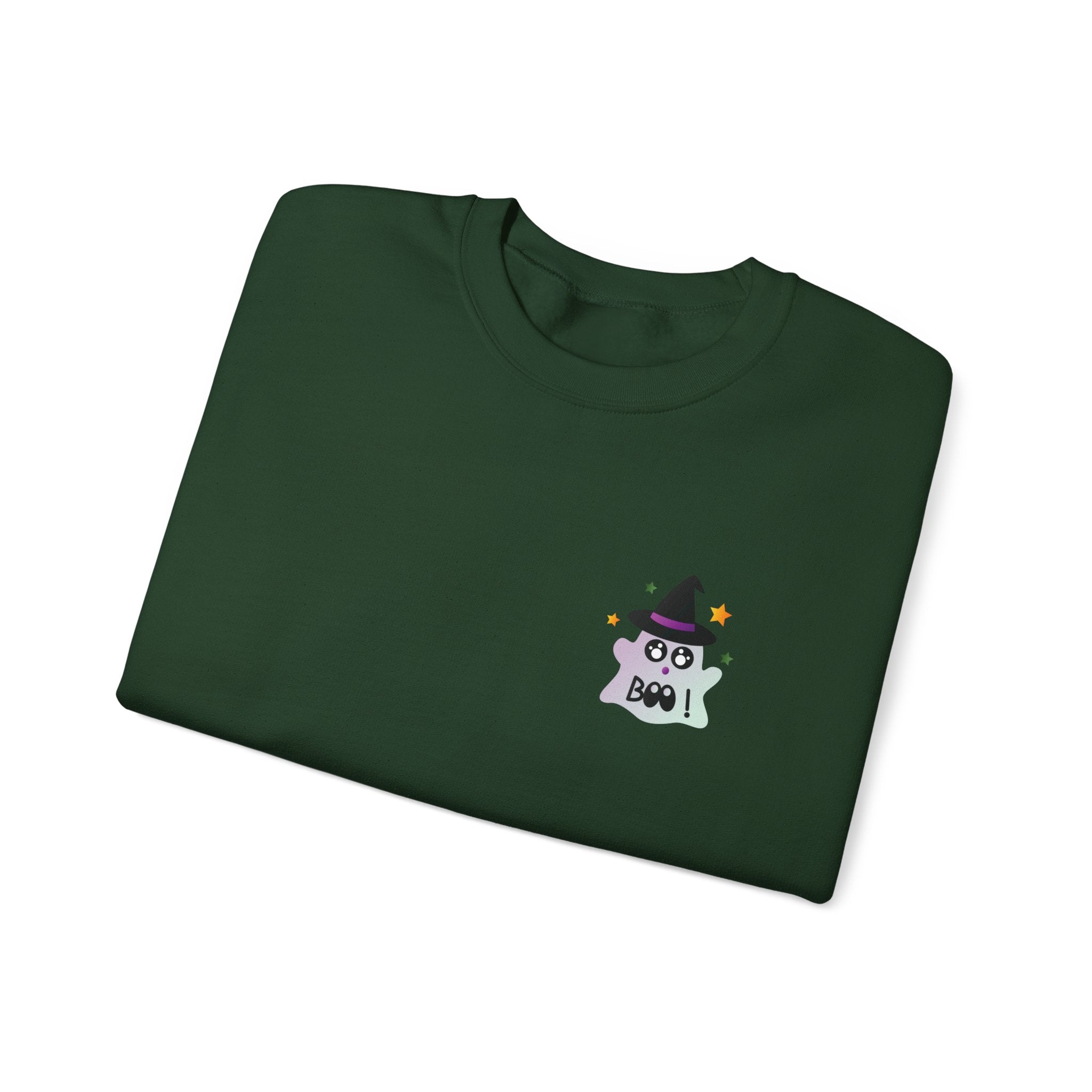 Little Ghost-Witch Unisex Heavy Blend™ Crewneck Sweatshirt