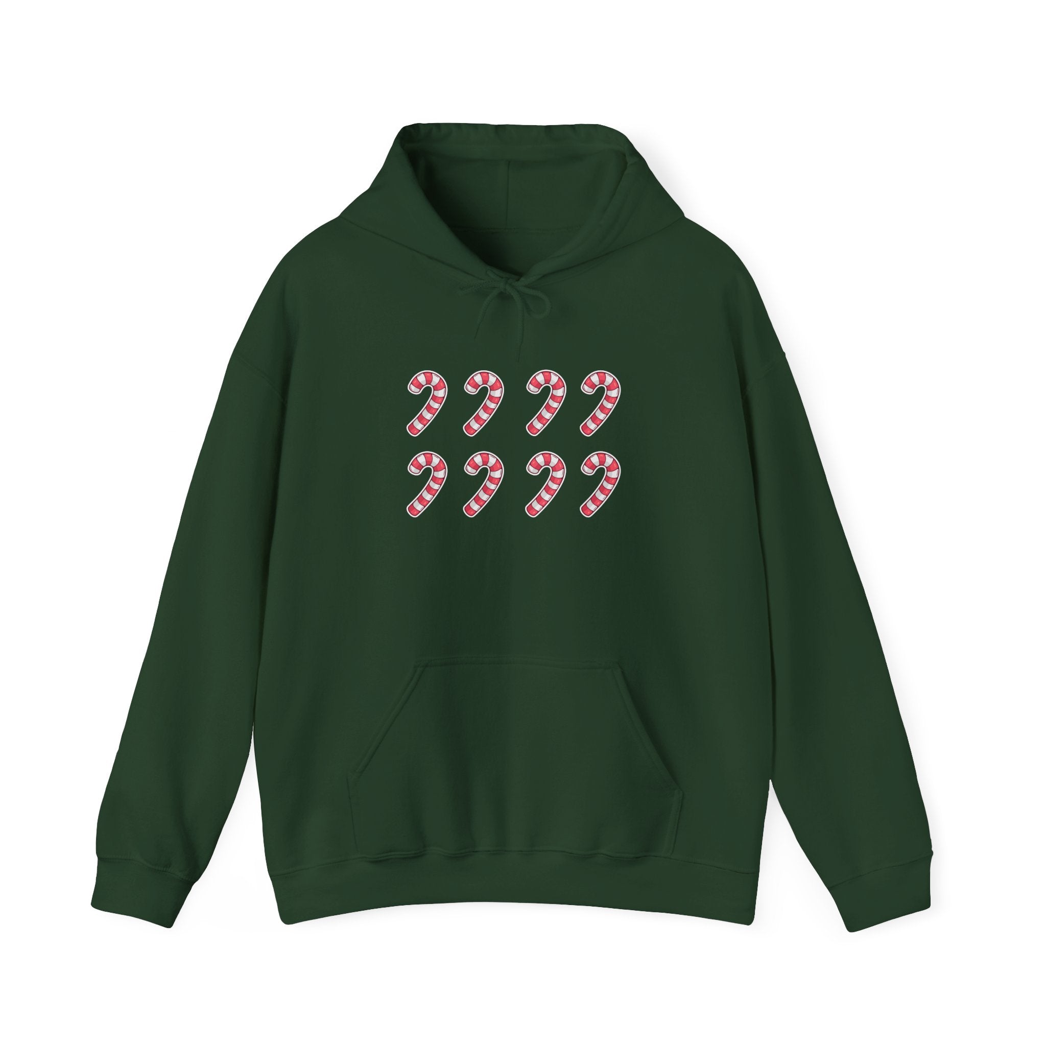 Candy Cane Pattern Hoodie