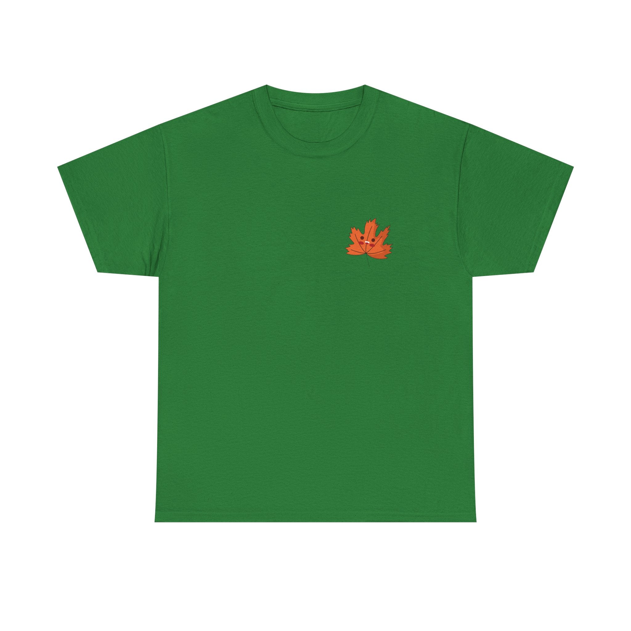 Cute Autumn Leaf Unisex Heavy Cotton Tee