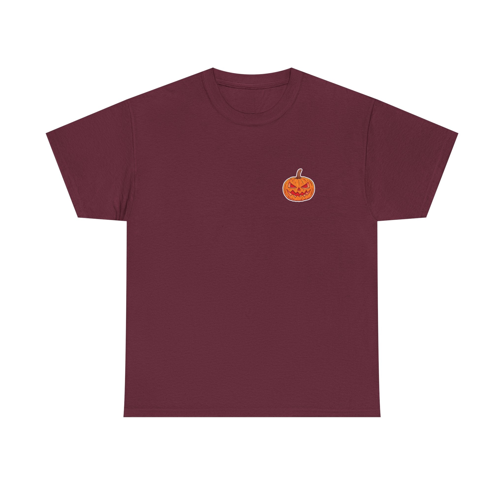 Spooky Pumpkin Unisex Heavy Cotton Tee